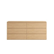 Loft Ensio Chest of 6 Drawers, Lowboy, Natural Wood