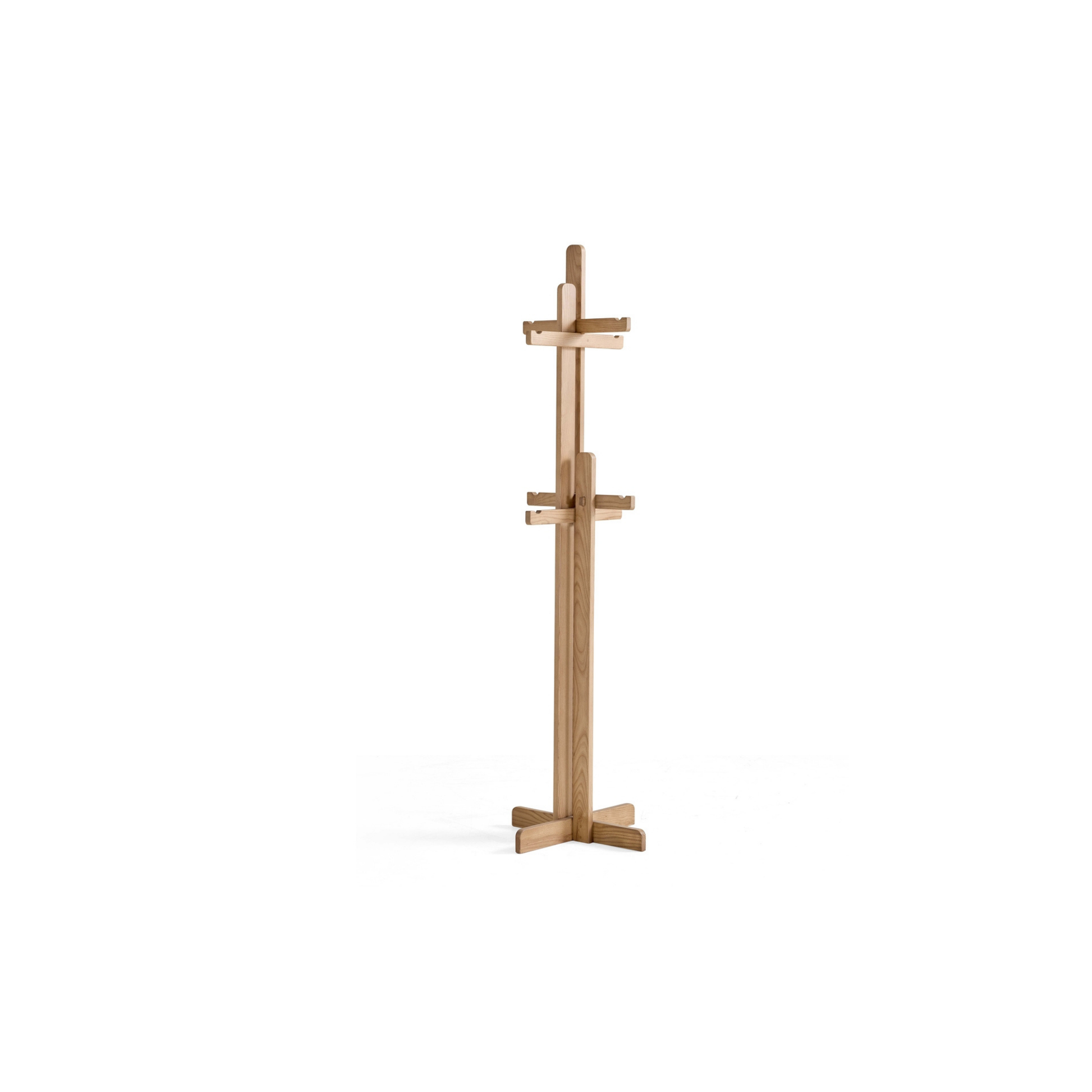 Linspire Valen Solid Wood Clothes Rack, Ash