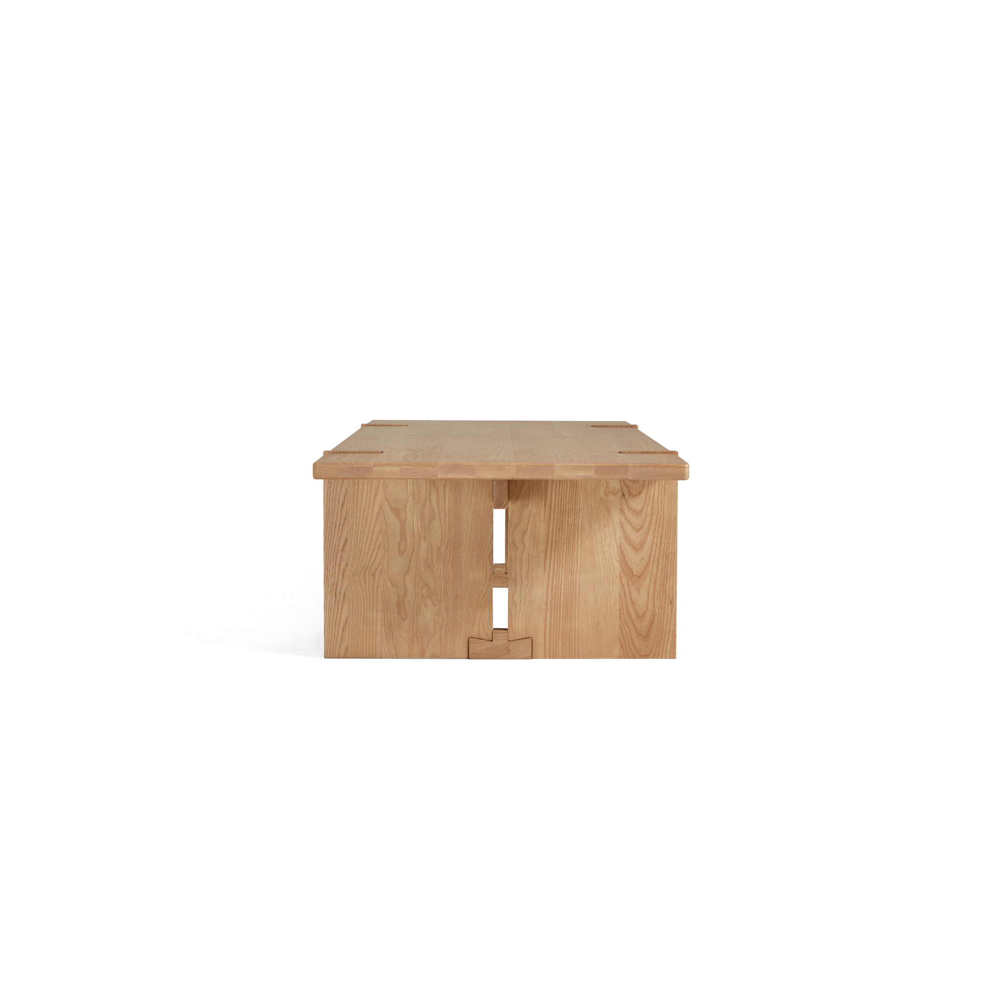 Linspire Valen Solid Wood Coffee Table, Ash