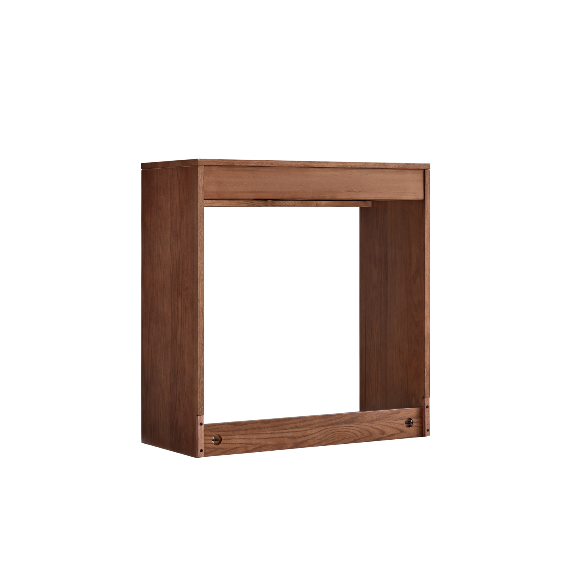 Linspire Walden Solid Wood Console Table, Walnut Oak