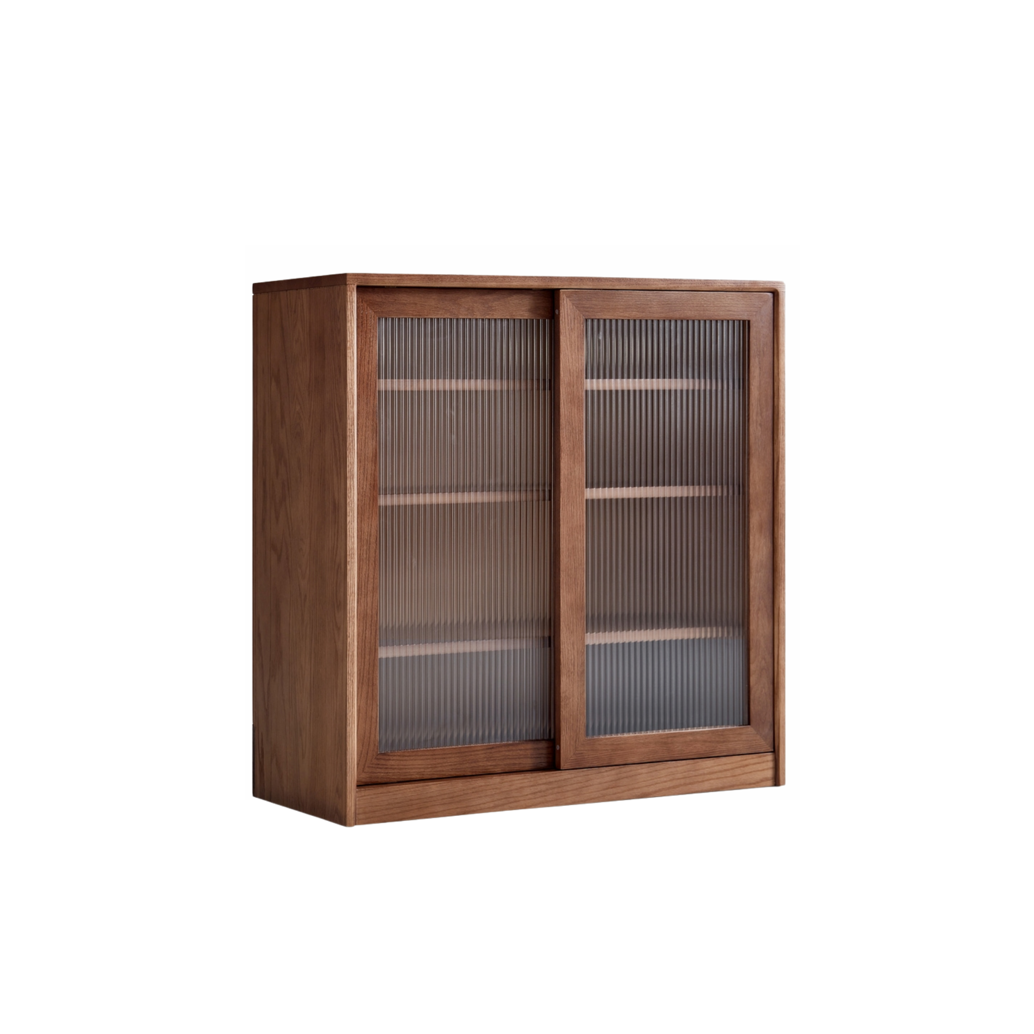 Linspire Walden Solid Wood Sideboard, Walnut Oak