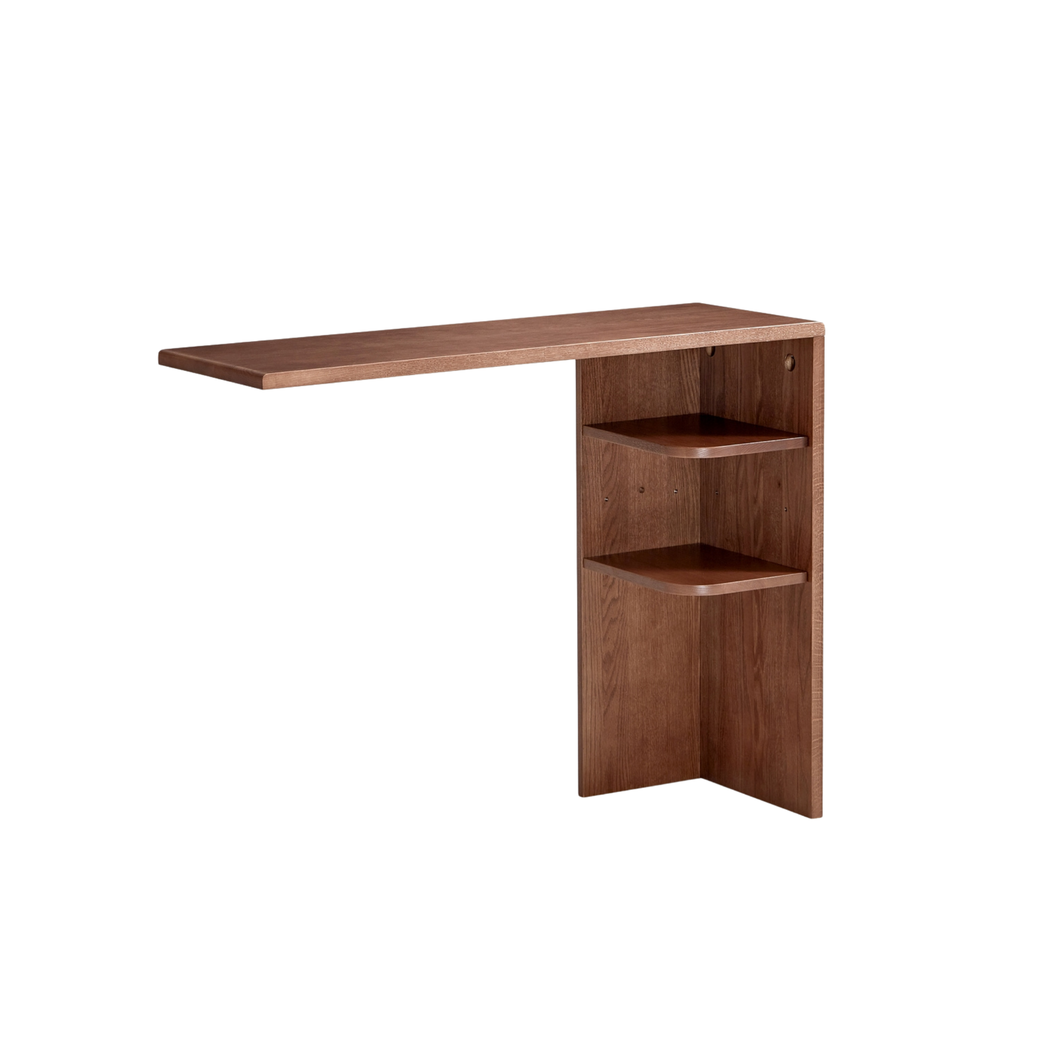 Linspire Walden Solid Wood Sideboard Extension Tabletop, Walnut Oak