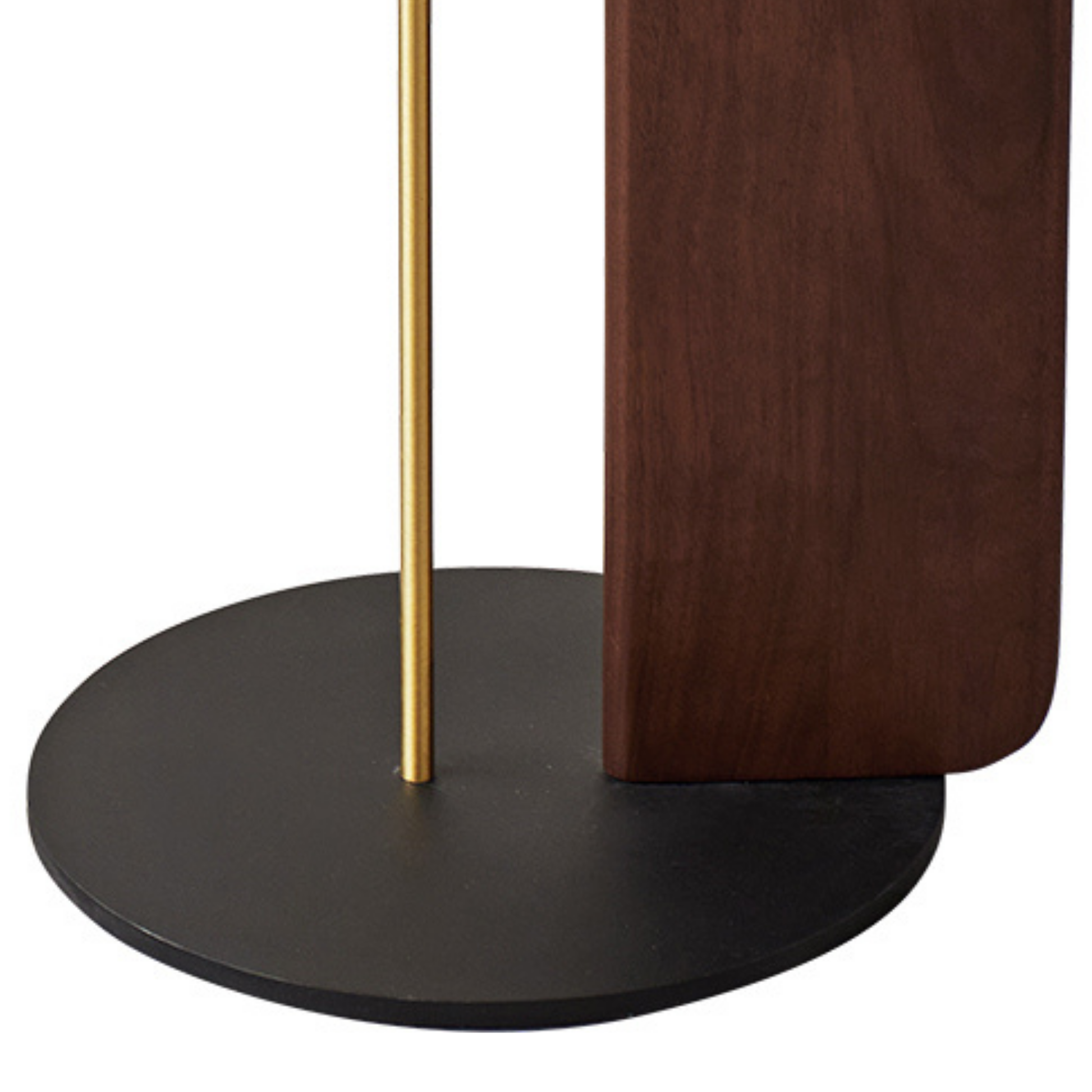 Linspire Vista Solid Wood Side Table, American Black Walnut