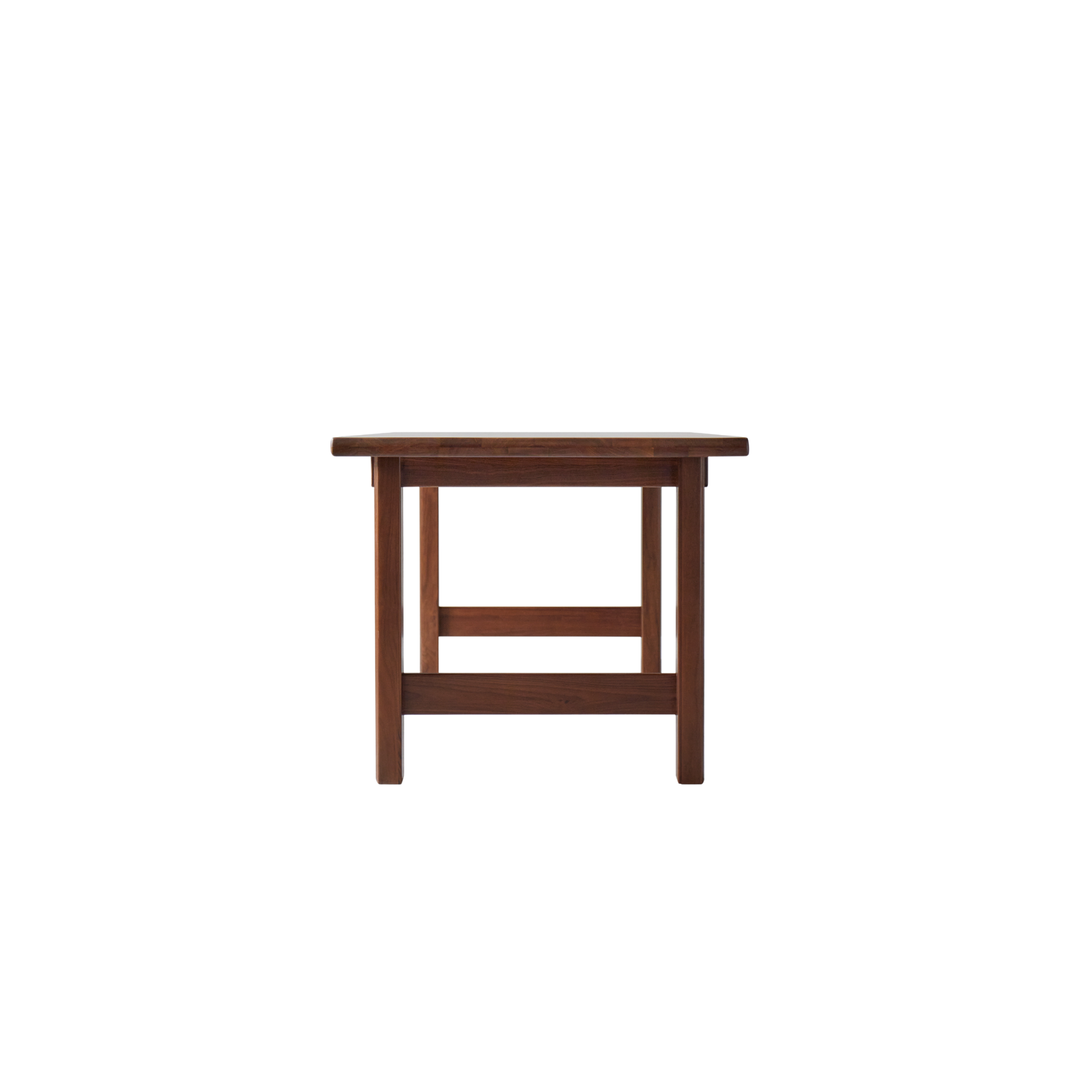 Linspire Vista Solid Wood Dining Table with Trestle Legs, American Black Walnut