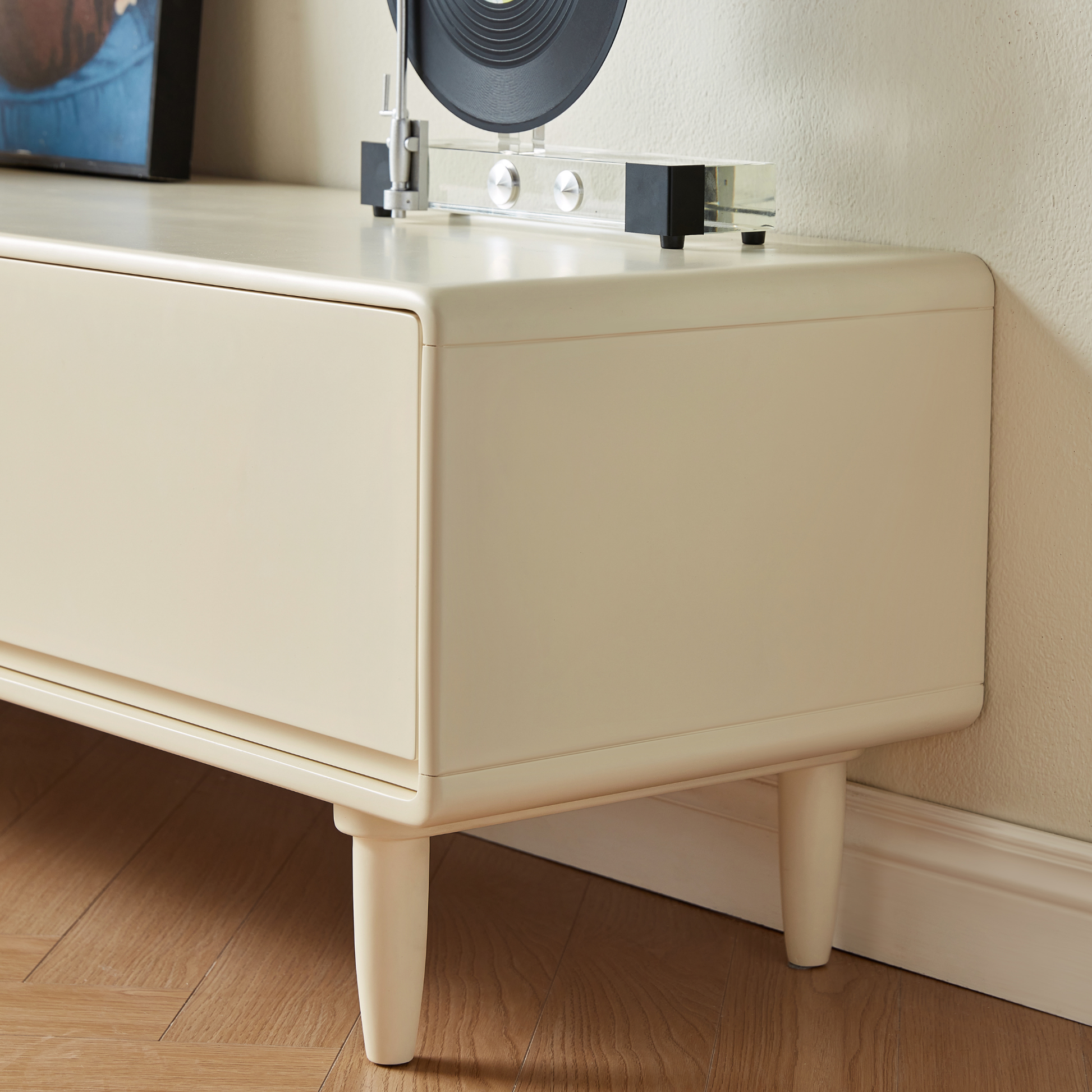 Linspire Luna Solid Wood Entertainment Unit