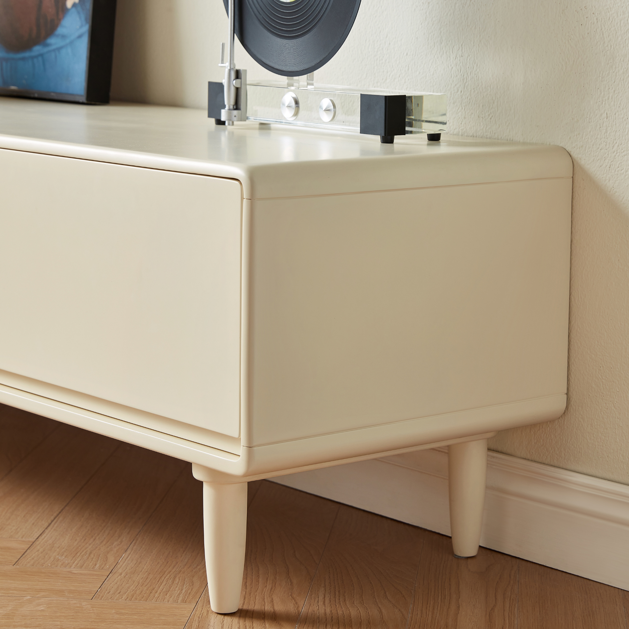 Linspire Luna Solid Wood Entertainment Unit