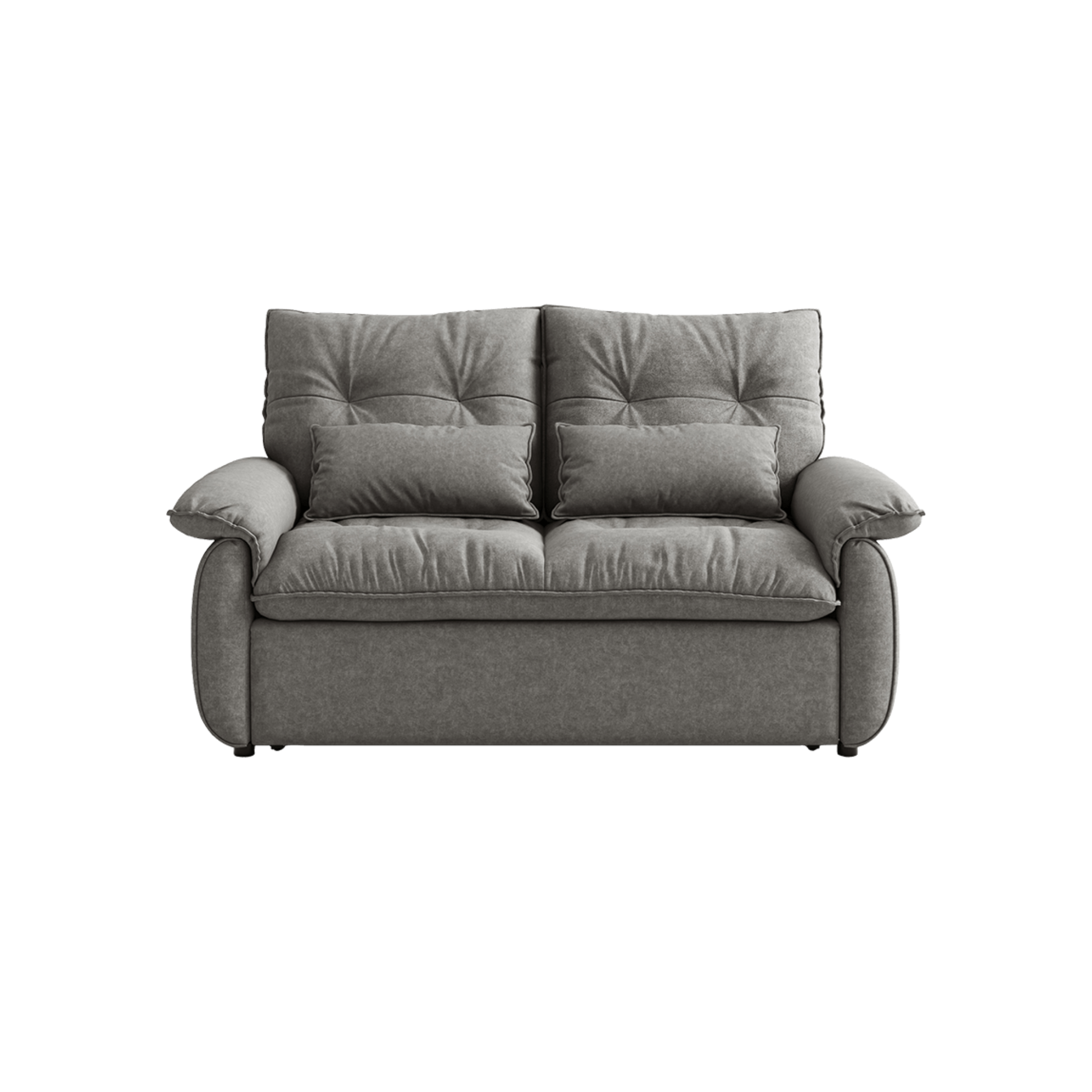 Linspire Rilla 2-Seater Sofa Bed, Pet-Friendly Fabric, Grey