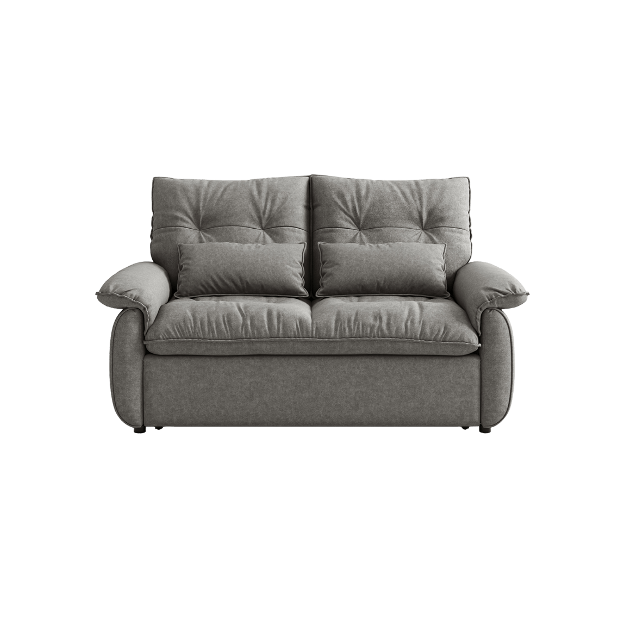 Linspire Rilla 2-Seater Sofa Bed, Pet-Friendly Fabric, Grey