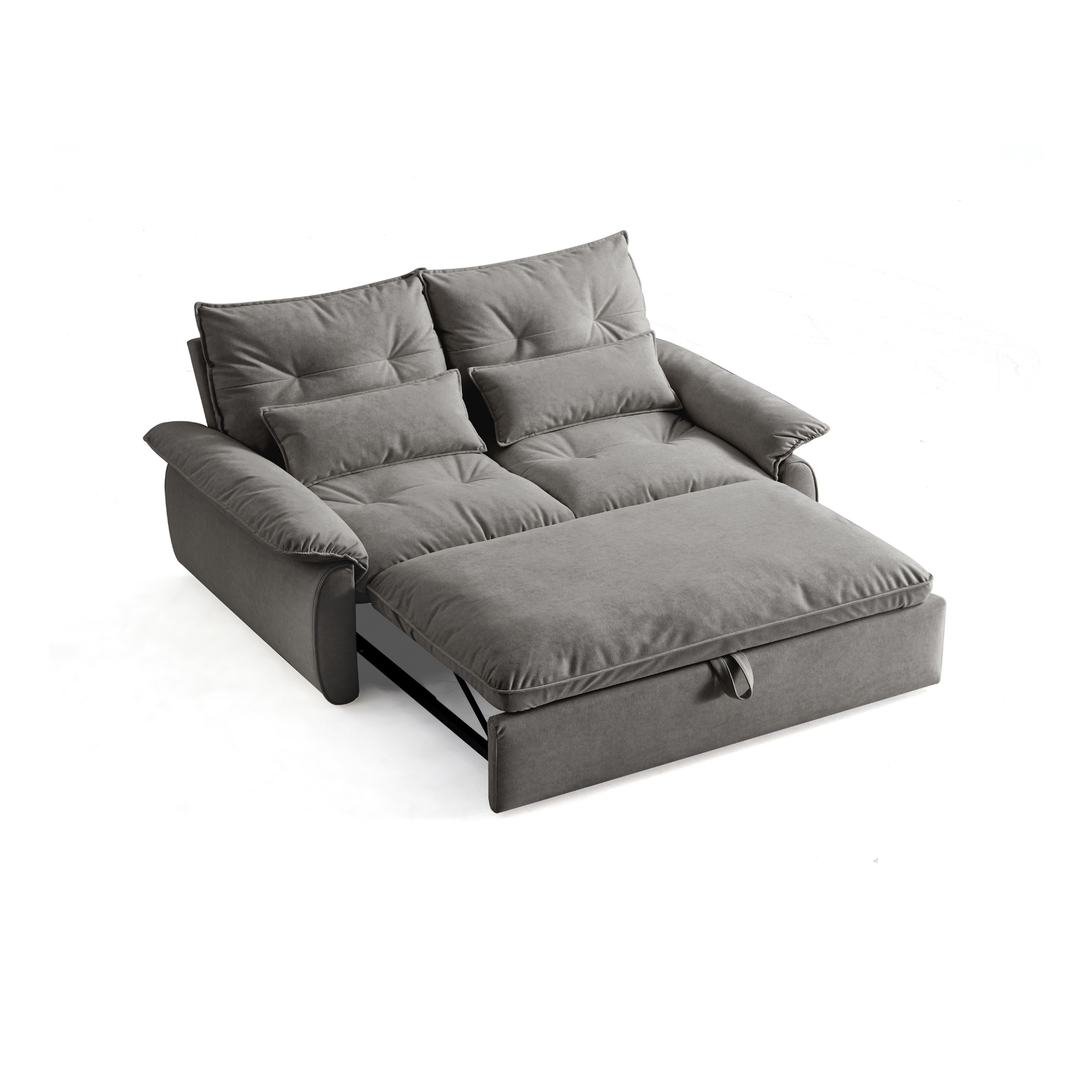 Linspire Rilla 3-Seater Sofa Bed, Pet-Friendly Fabric, Grey