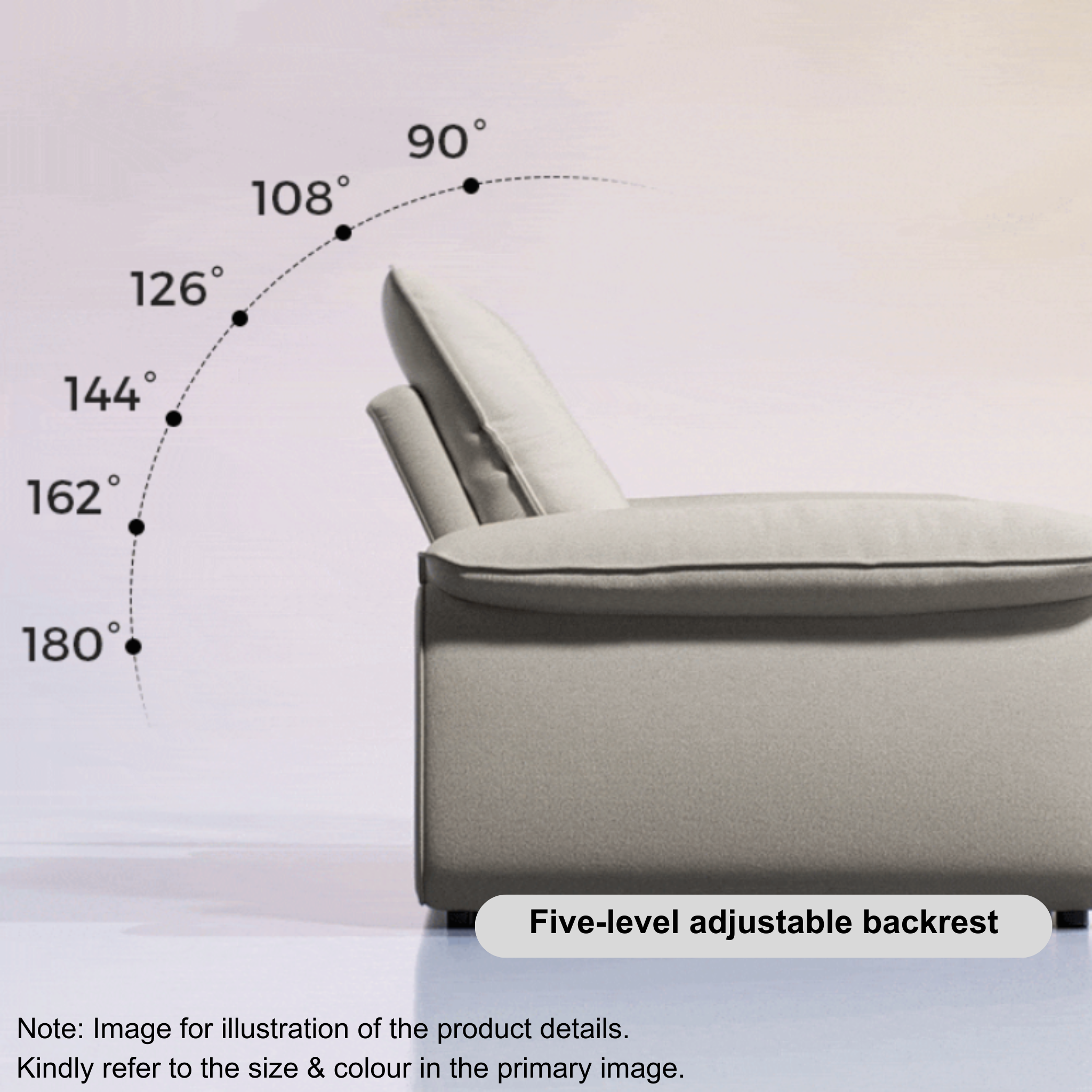 Linspire Rilla 3-Seater Sofa Bed, Pet-Friendly Fabric, Grey