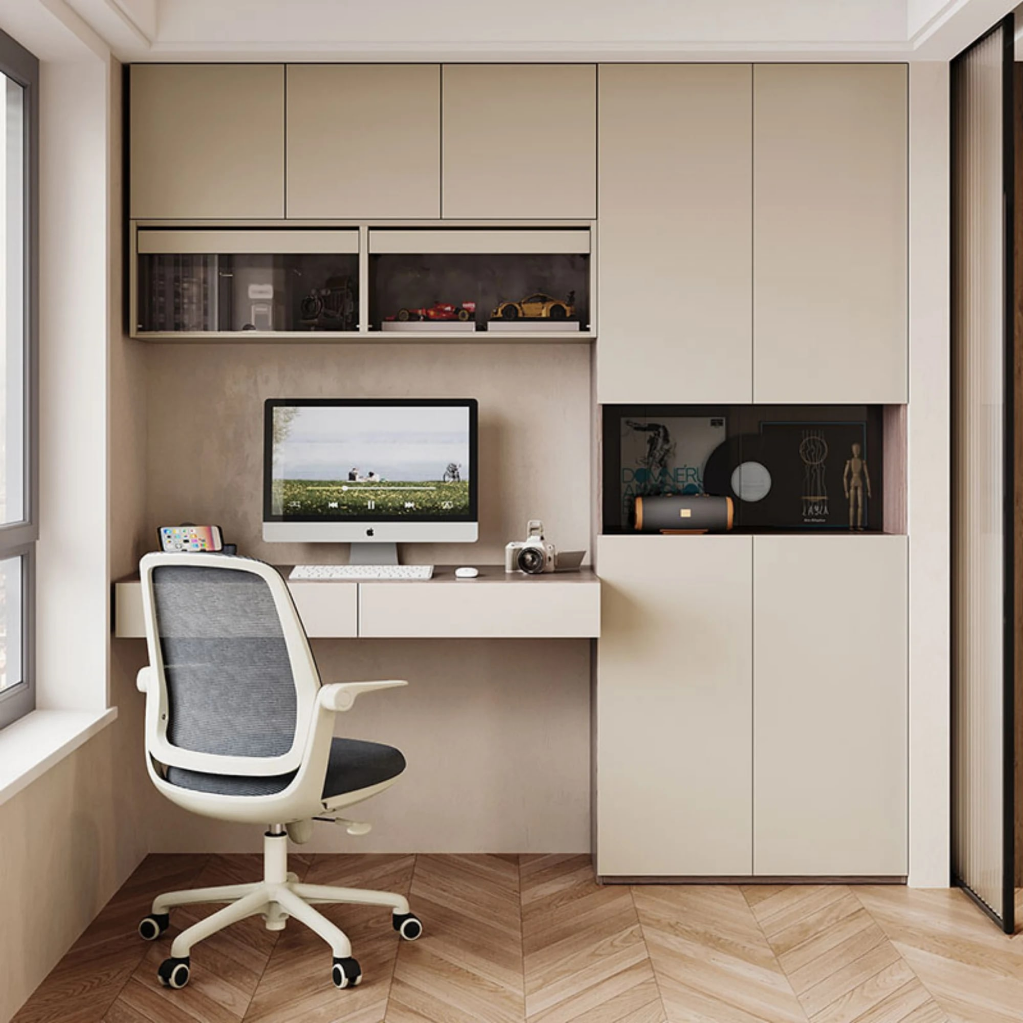 Linspire Vanko Top Cabinet Set with 2 Flip Doors, W120cm