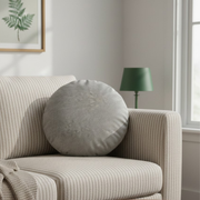 MODE Haven Round Cushion, Grey