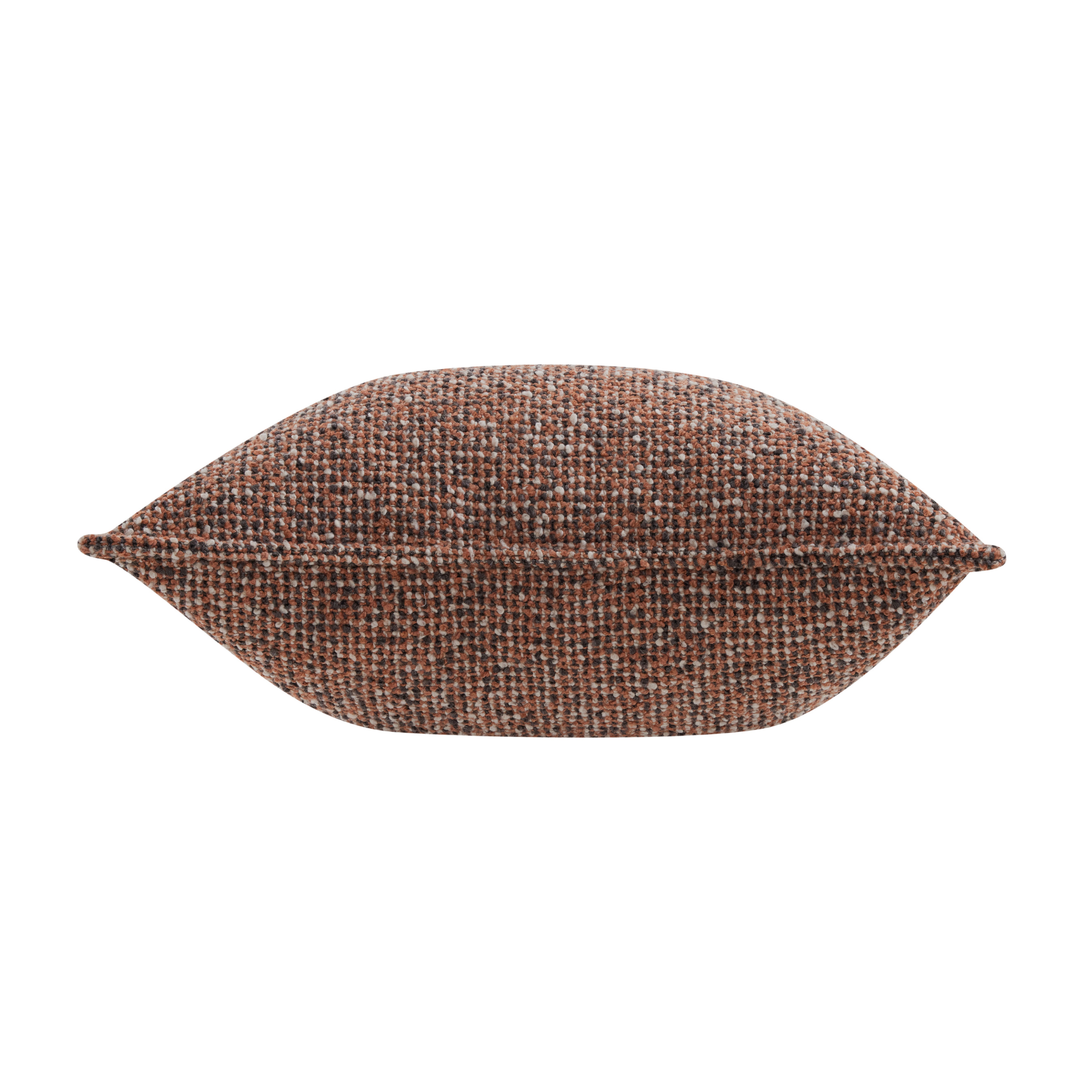 MODE Nodu Boucle Cushion with pinched edges, Brown