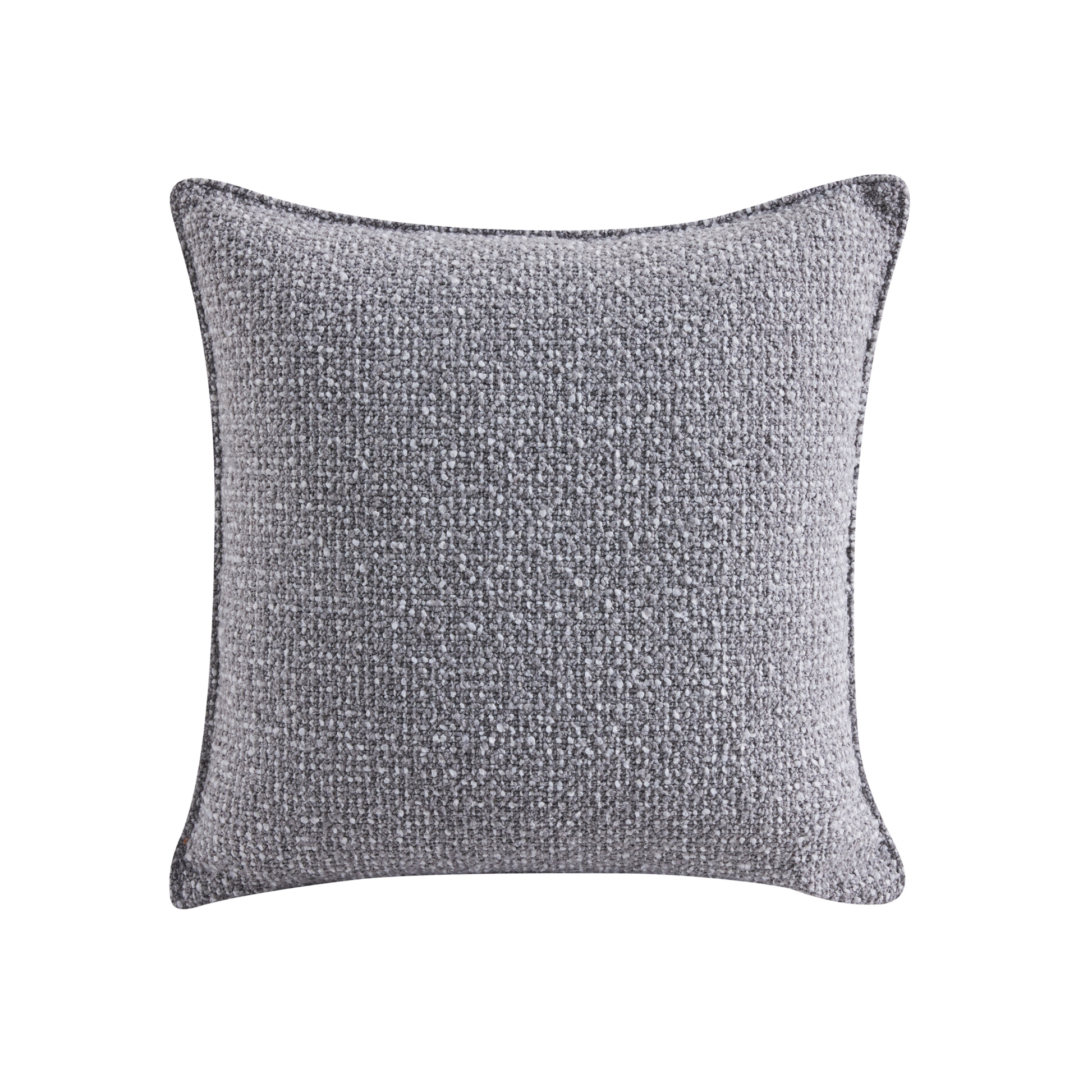 MODE Nodu Boucle Cushion with pinched edges, Grey
