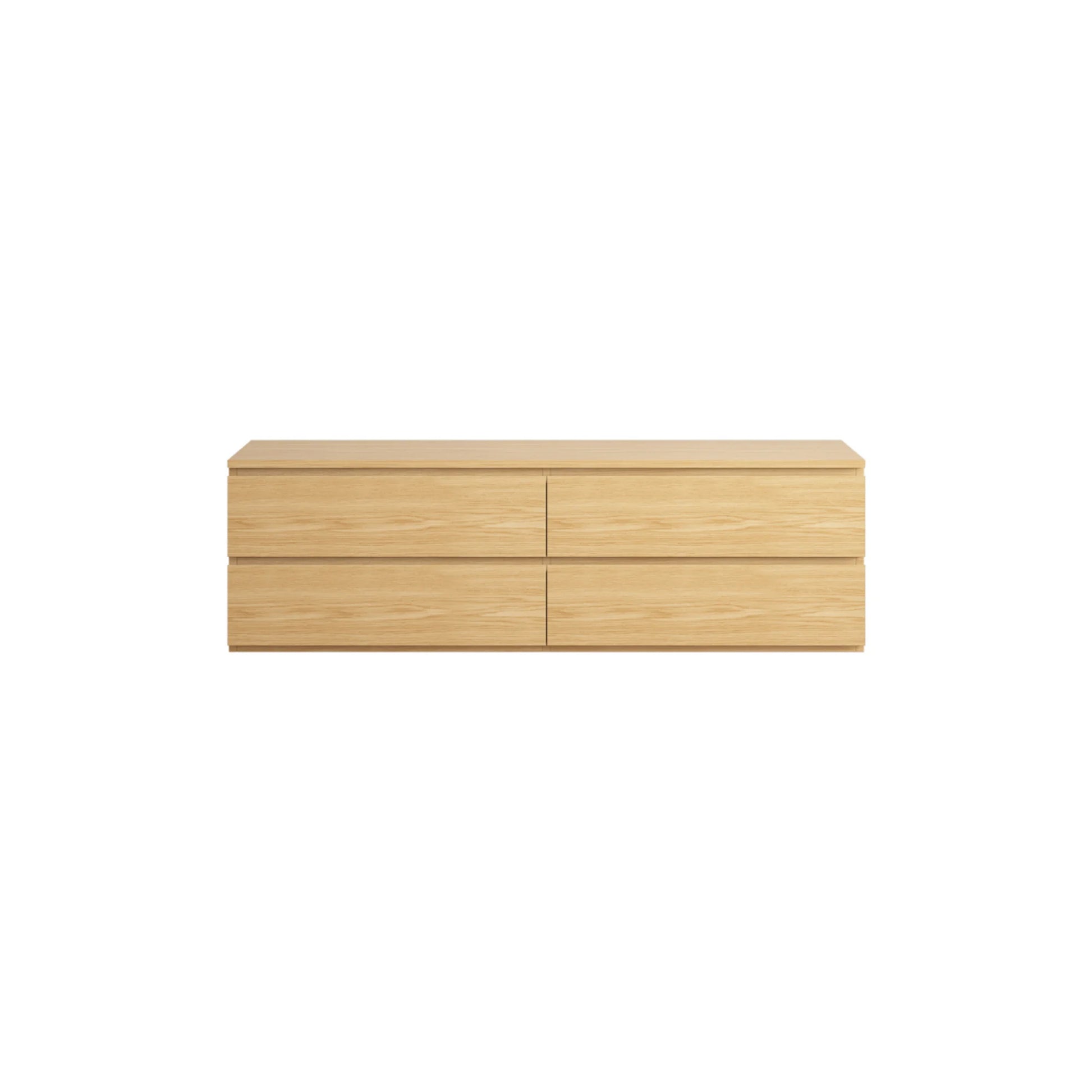 Loft Ensio Entertainment Unit, 160cm, Natural Wood