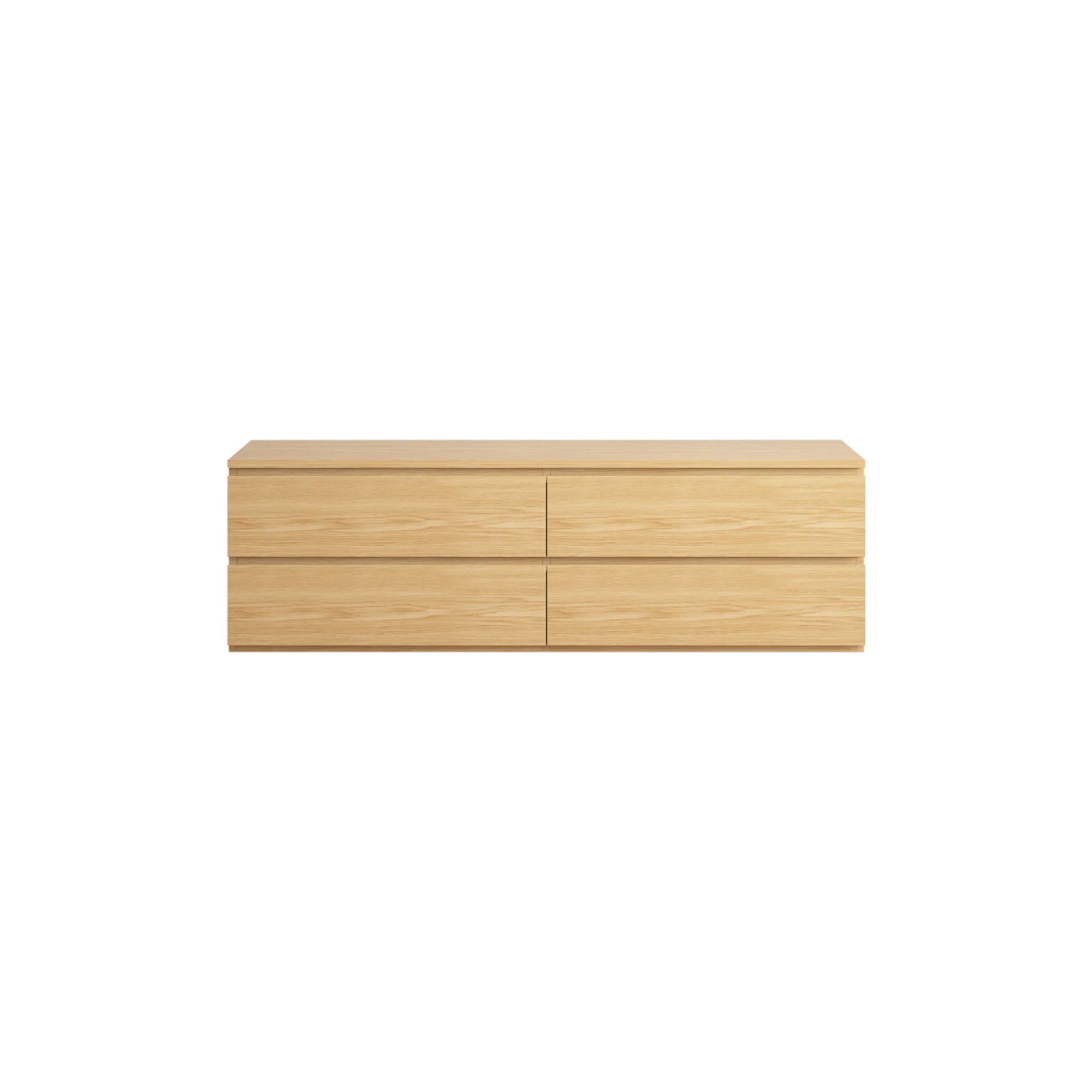 Loft Ensio Entertainment Unit, 160cm, Natural Wood
