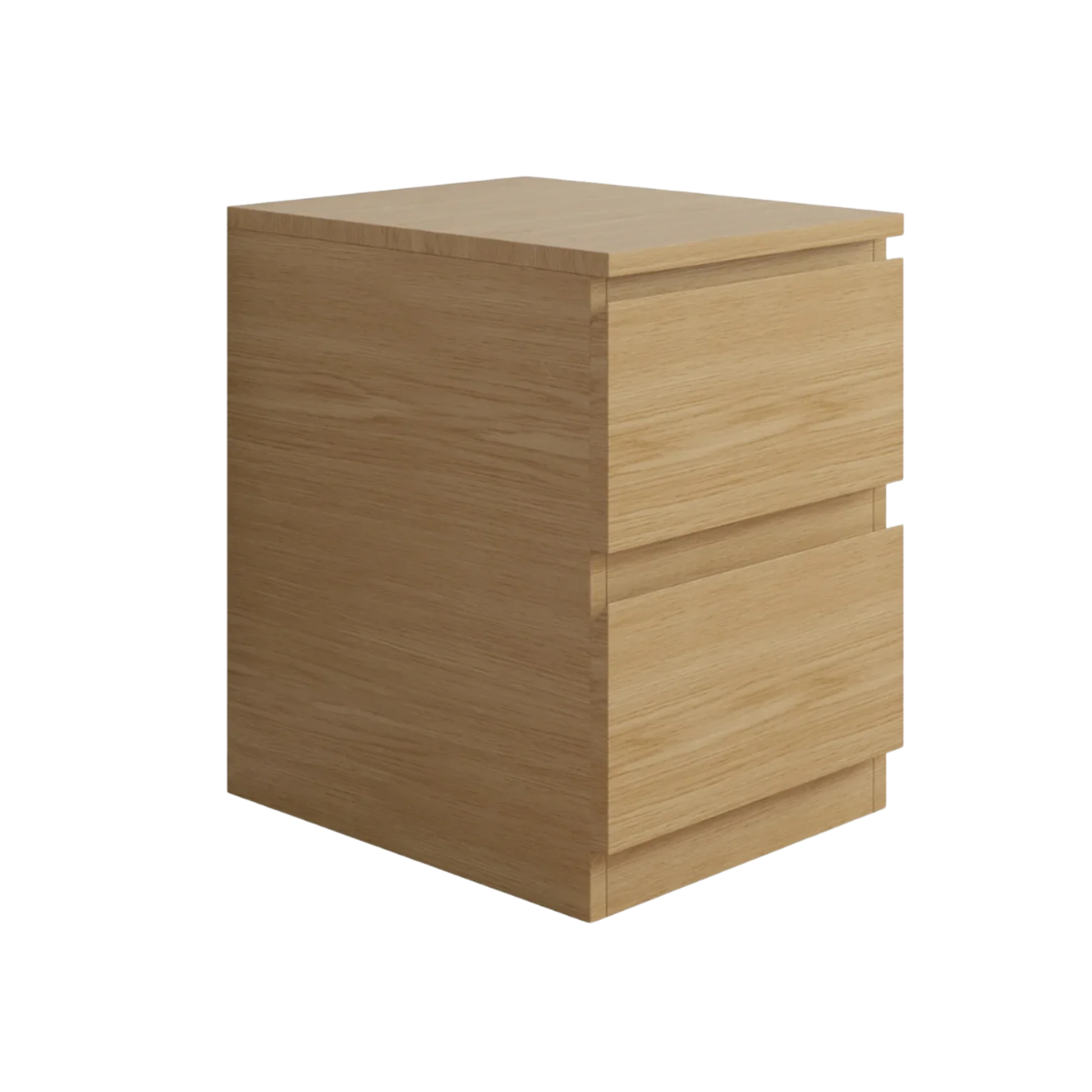 Loft Ensio Bedside Table, Natural Wood