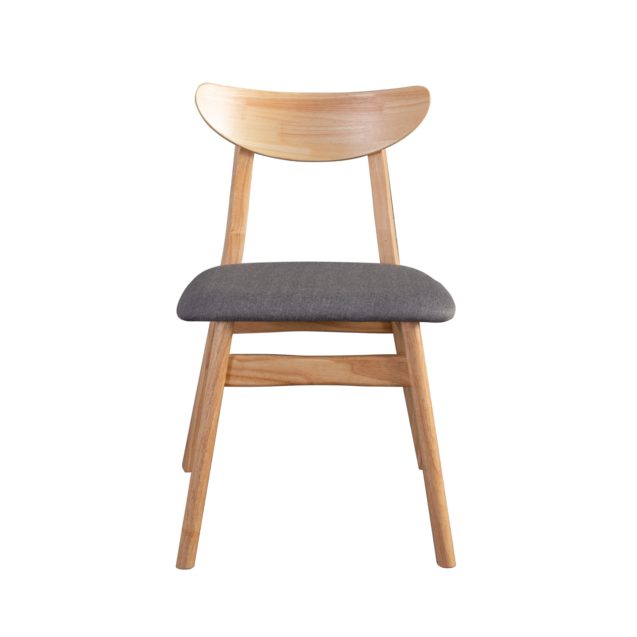 Loft Hansan Dining Chair, Natural Wood, Set of 2