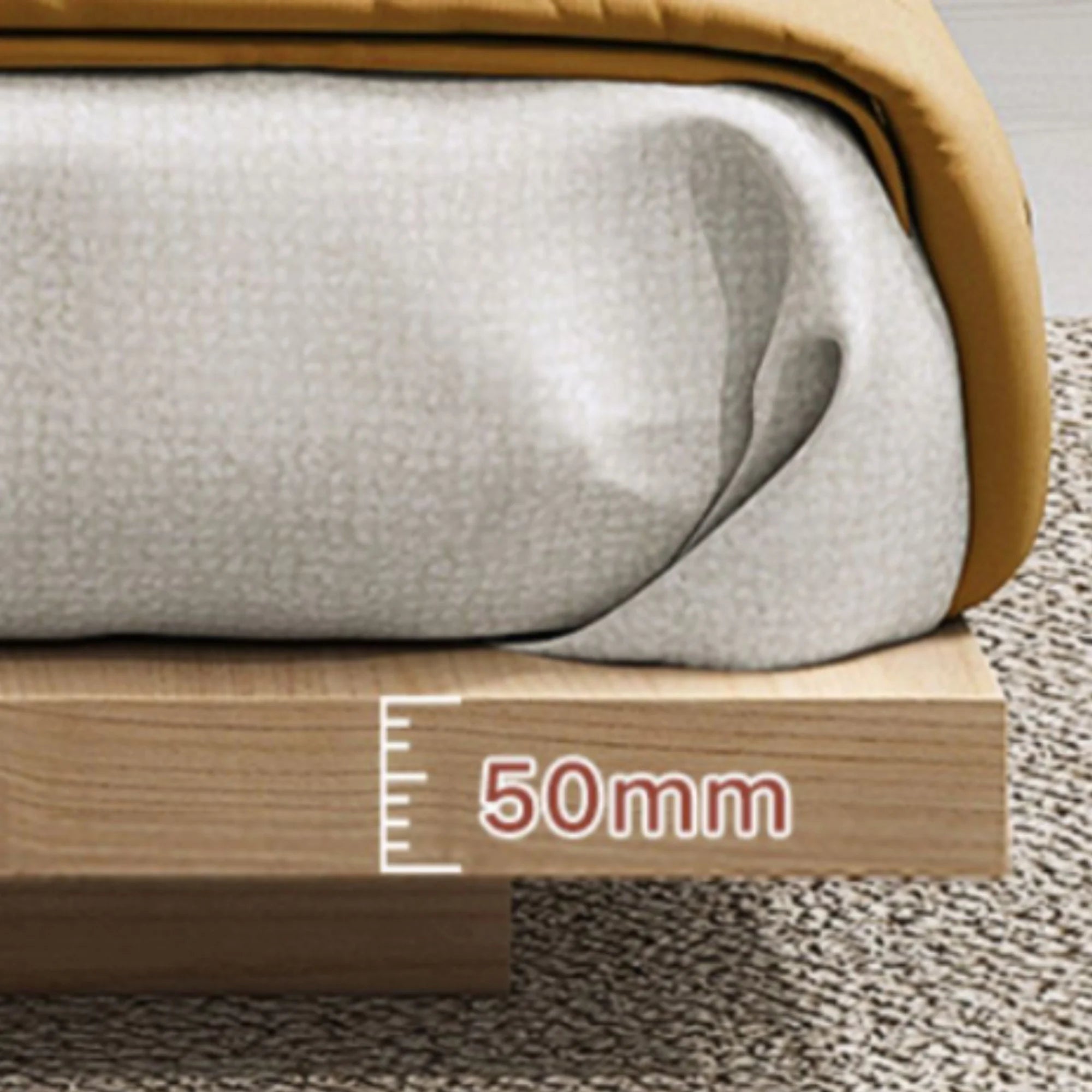 Loft Japandi NZ Queen Platform Bed Base