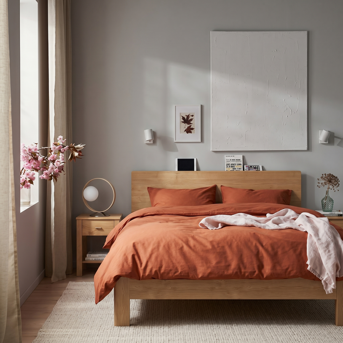 Loft Japandi Bedside Table