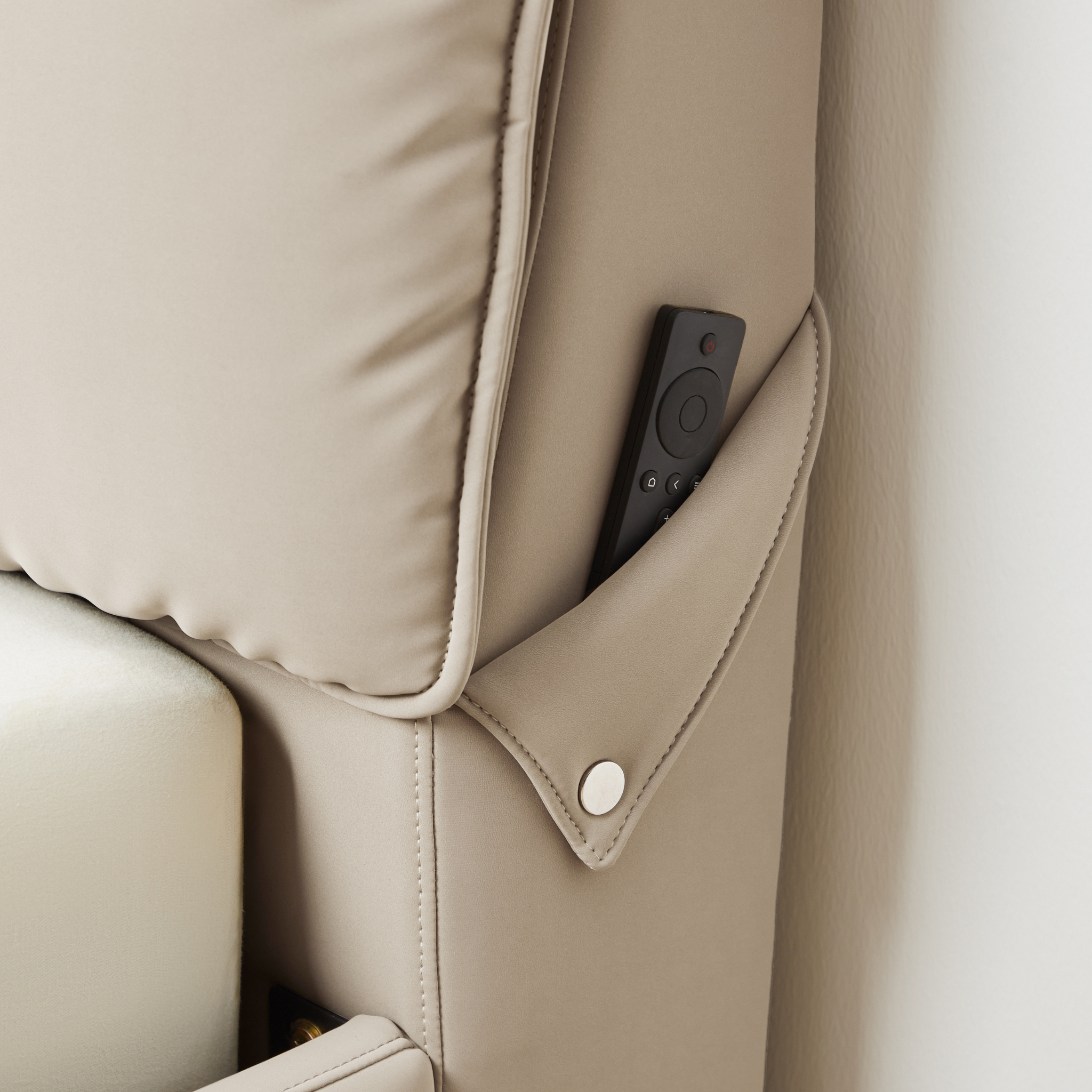 Linspire Nebula Global Super King Bed Frame, Pet-Friendly Fabric, Light Sand