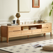 Solidwood Rayden Entertainment Unit, Oak