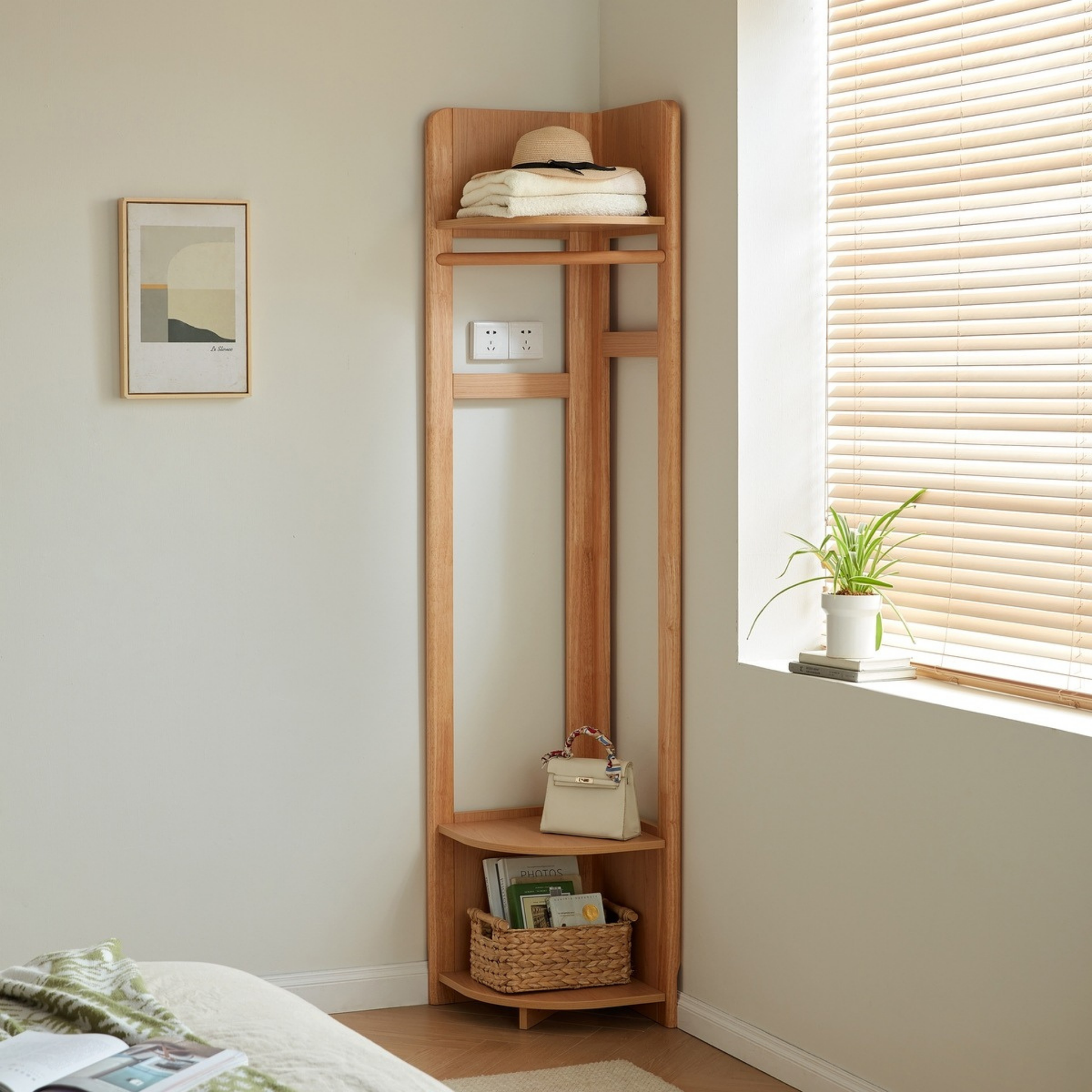 Linspire Aalto Corner Clothes Rack
