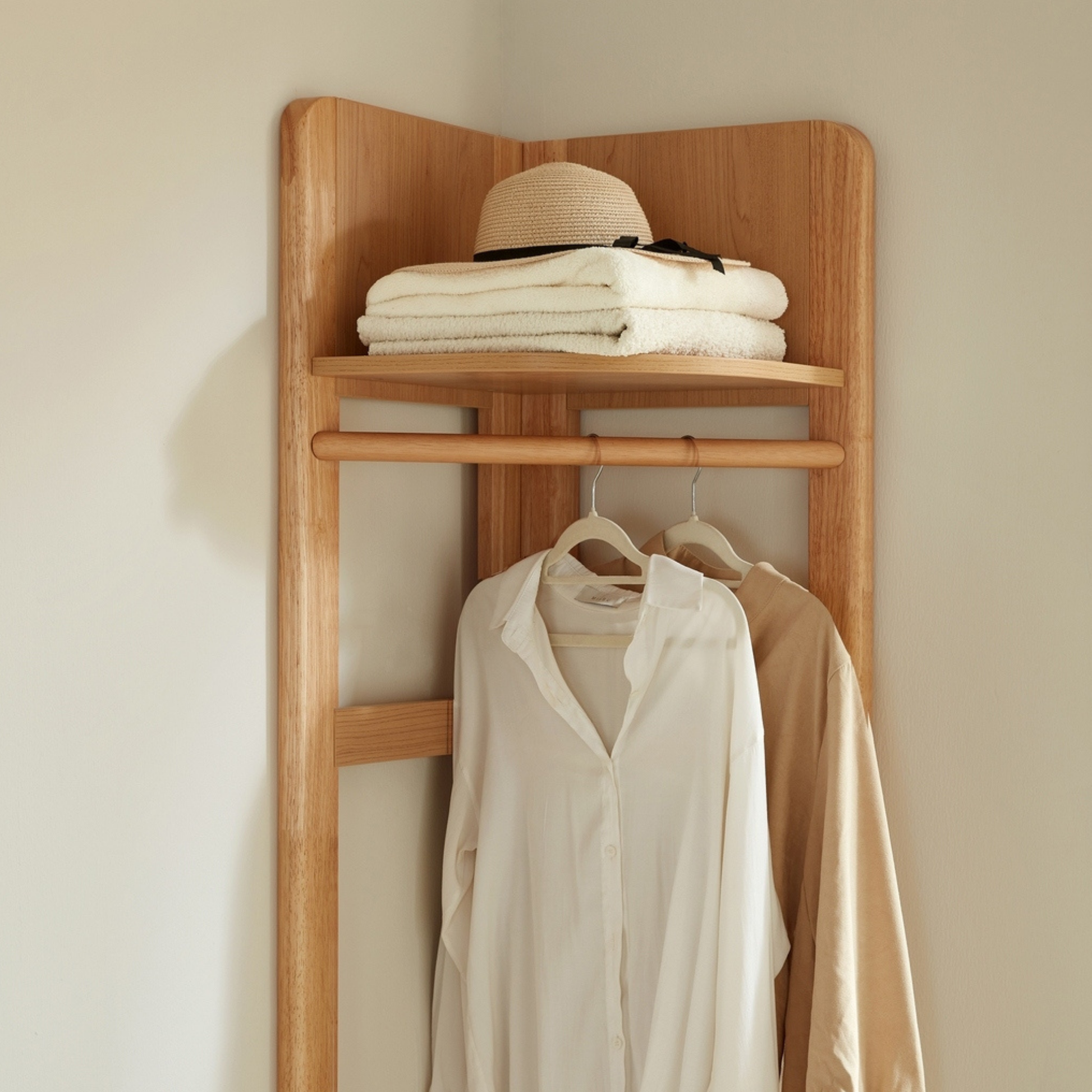 Linspire Aalto Corner Clothes Rack