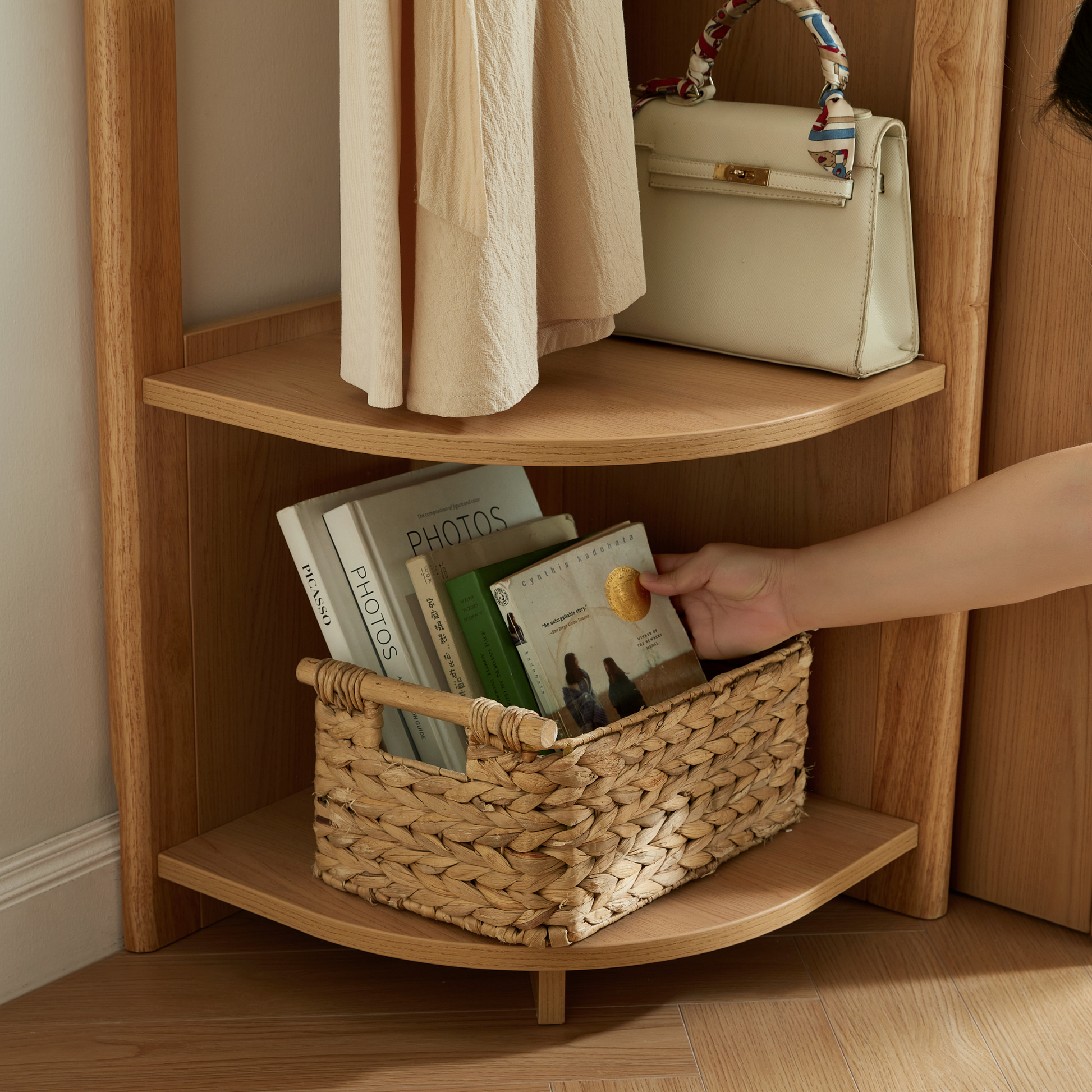 Linspire Aalto Corner Clothes Rack