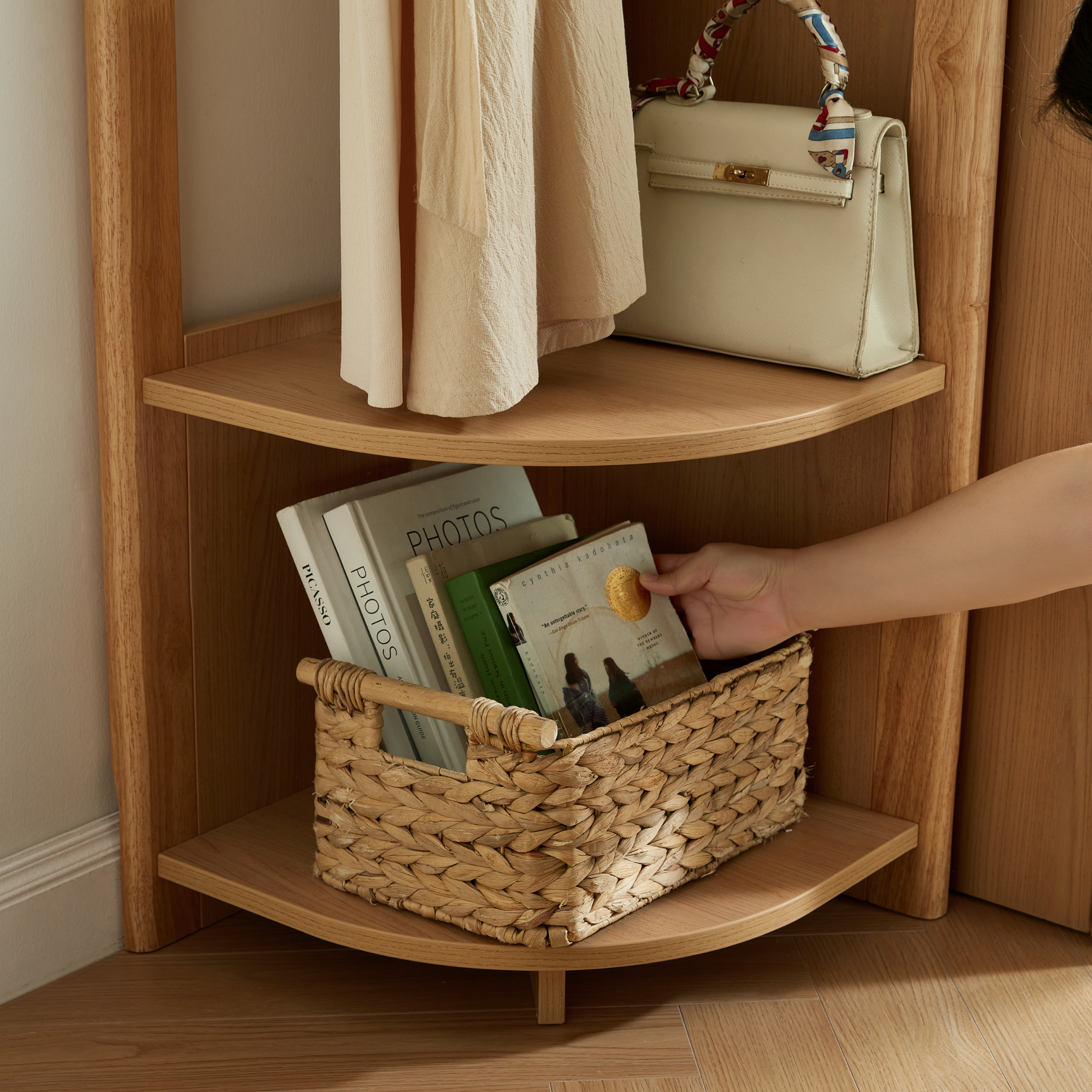Linspire Aalto Corner Clothes Rack