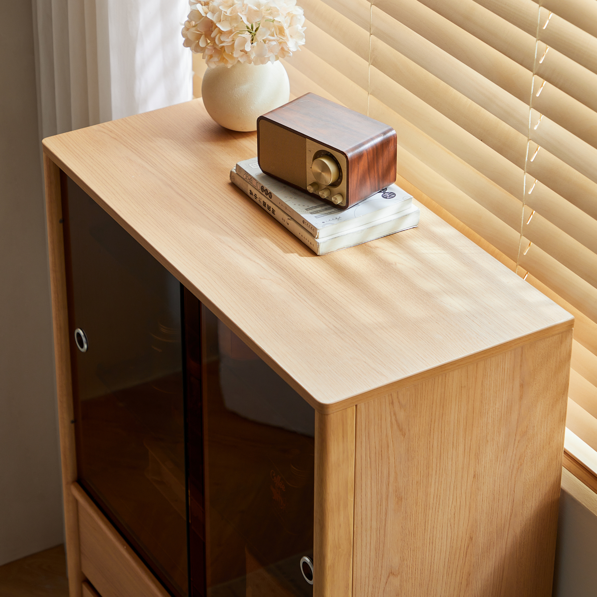 Linspire Aalto Display Cabinet with Glass Door
