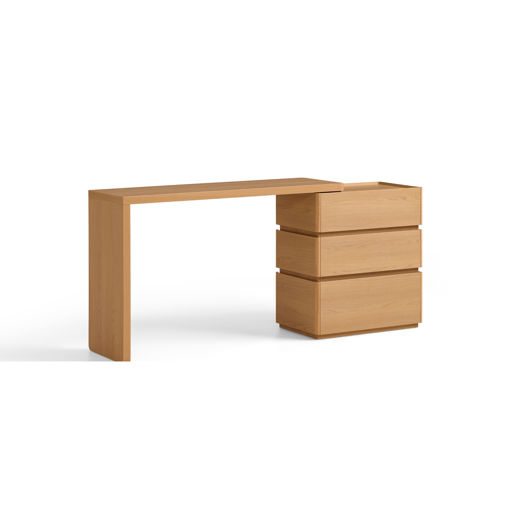 Linspire Aalto Extendable Dressing Table with Chest of 3 Drawers