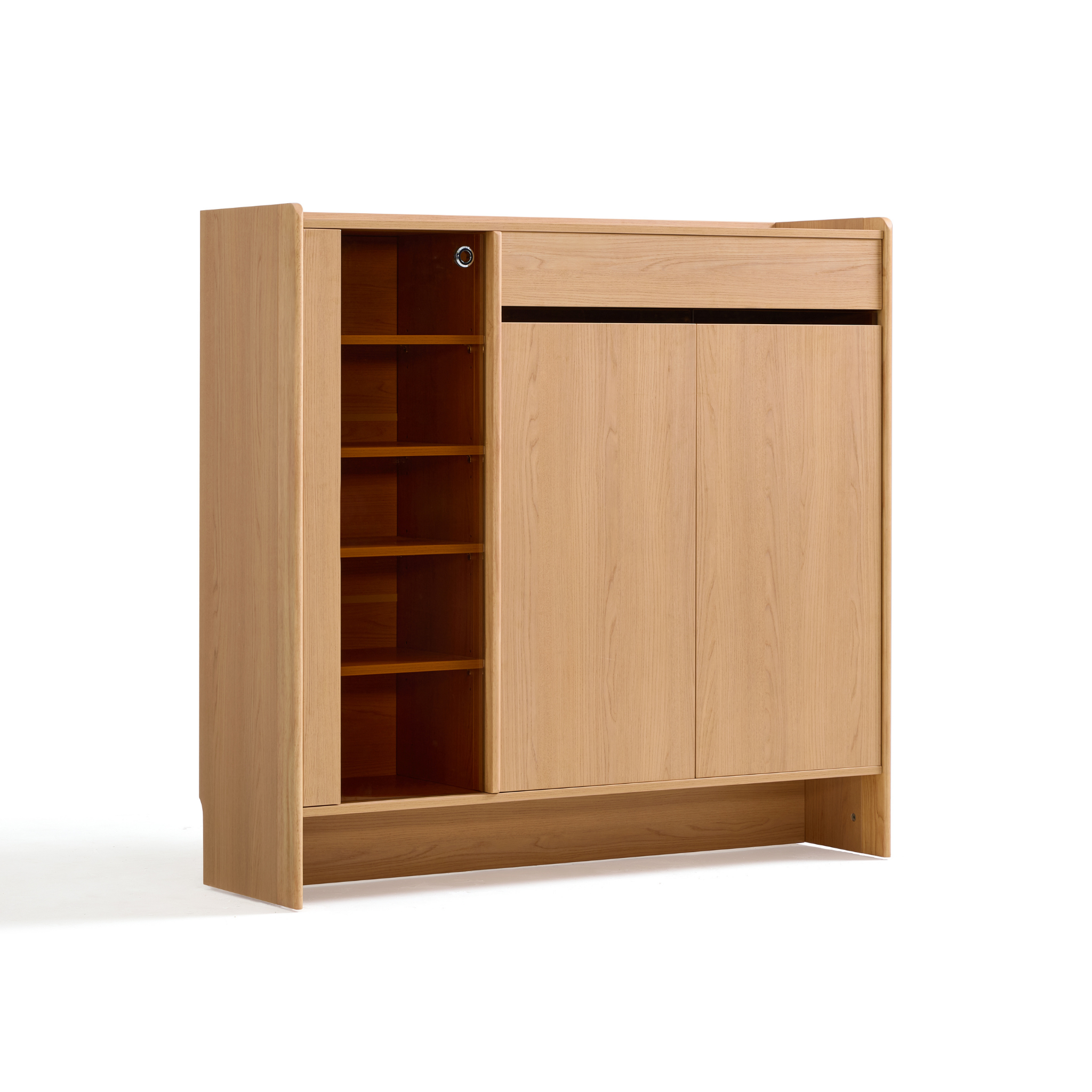 Linspire Aalto Shoe Cabinet with Glass Door, W120cm