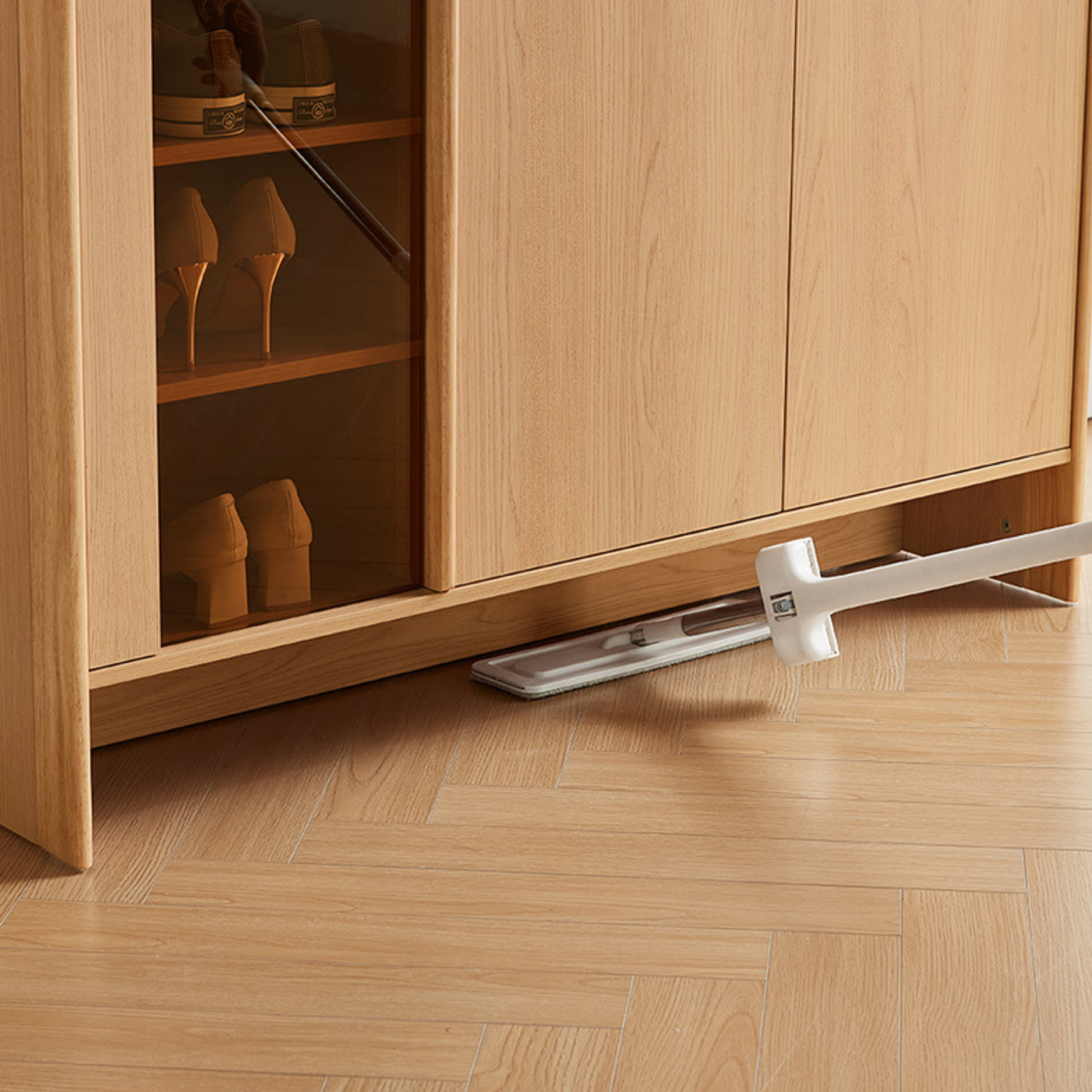 Linspire Aalto Shoe Cabinet with Glass Door, W120cm