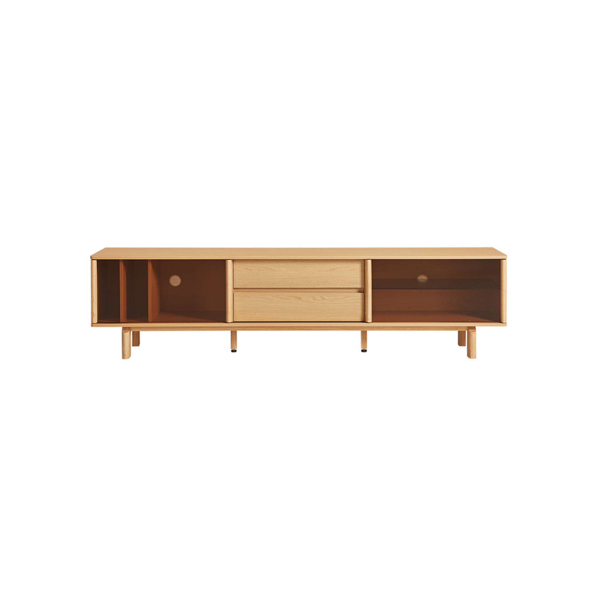Linspire Aalto Entertainment Unit with Sliding Glass Door, W200cm