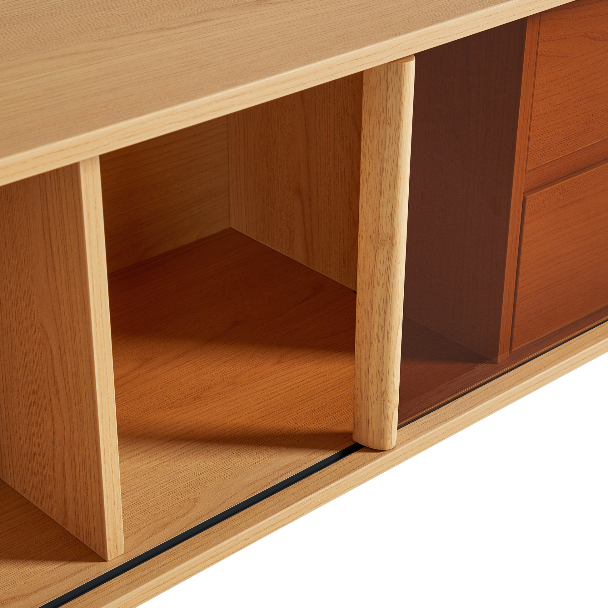 Linspire Aalto Entertainment Unit with Sliding Glass Door, W200cm