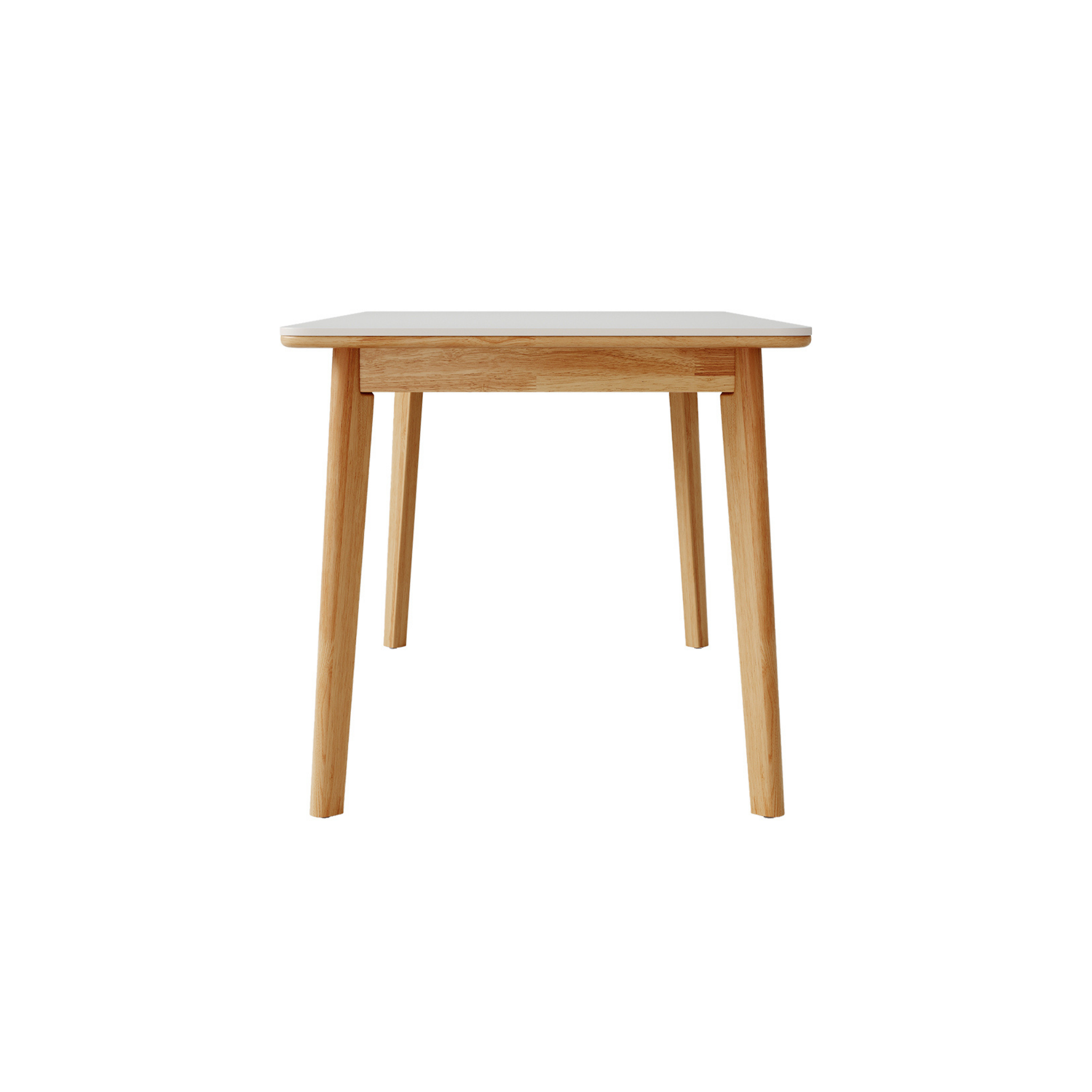 Linspire Bliss Solid Wood Dining Table with Sintered Stone Top