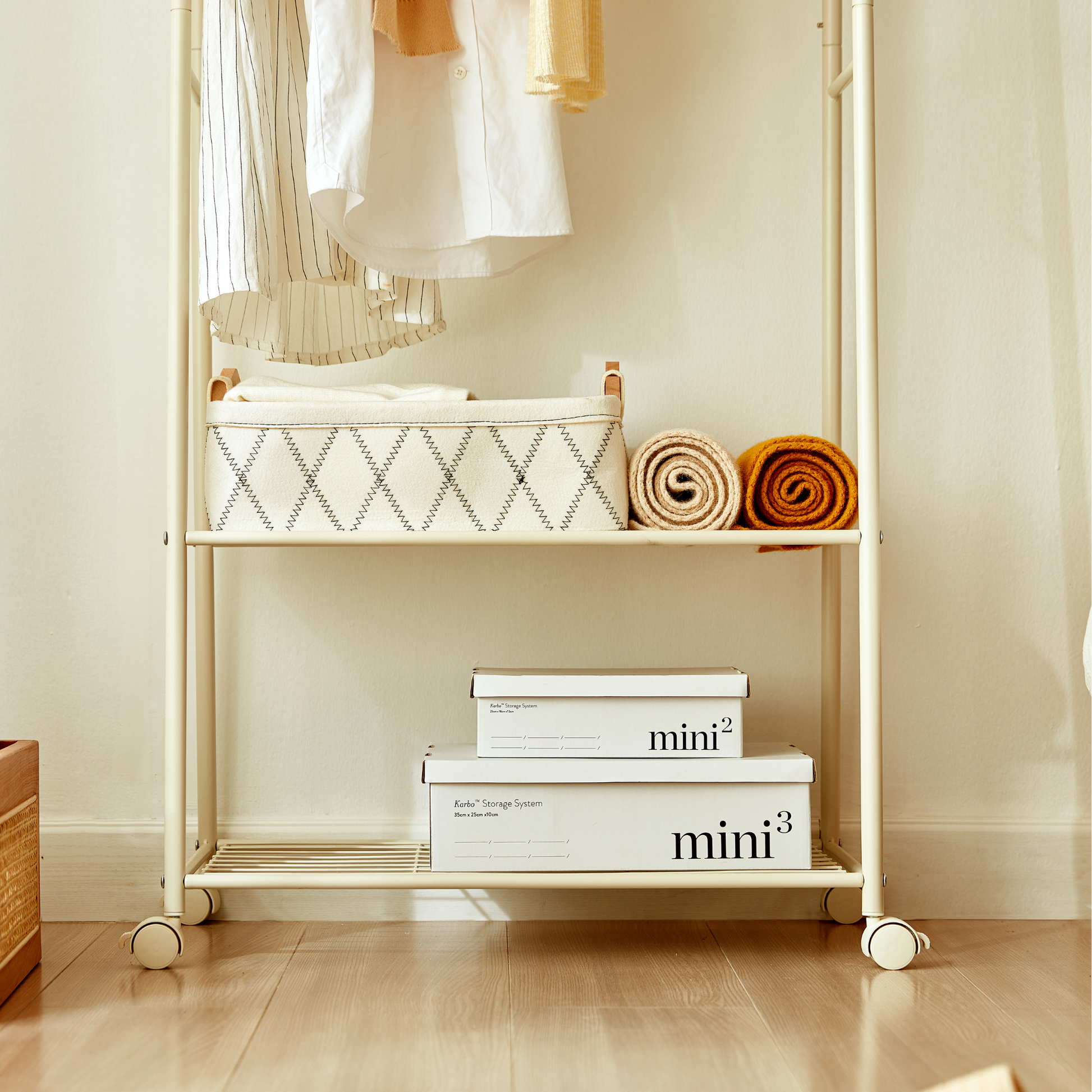 Linspire Grove Movable Clothes Rack