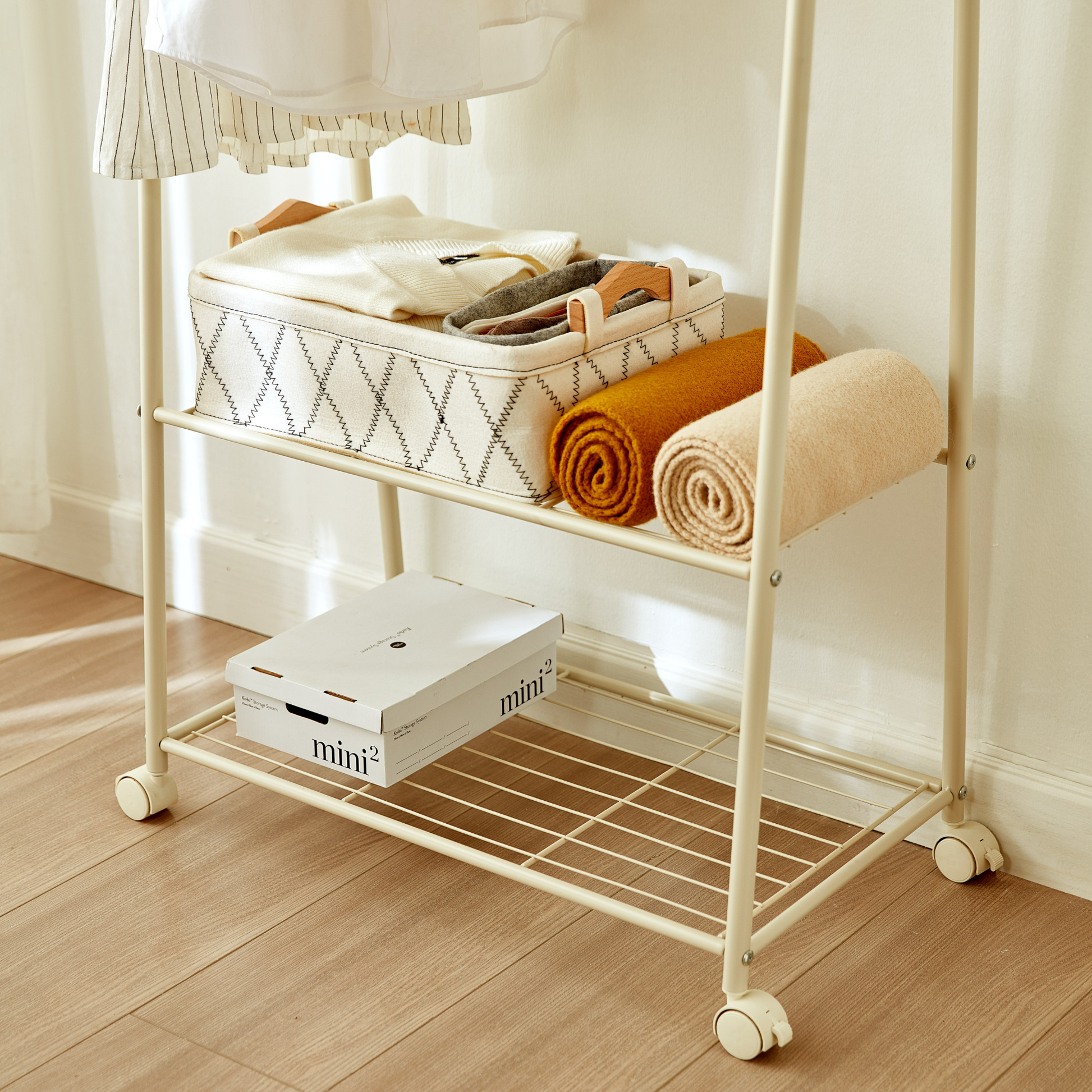 Linspire Grove Movable Clothes Rack