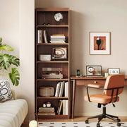 Linspire Ursula Storage Bookcase, Dark Wood