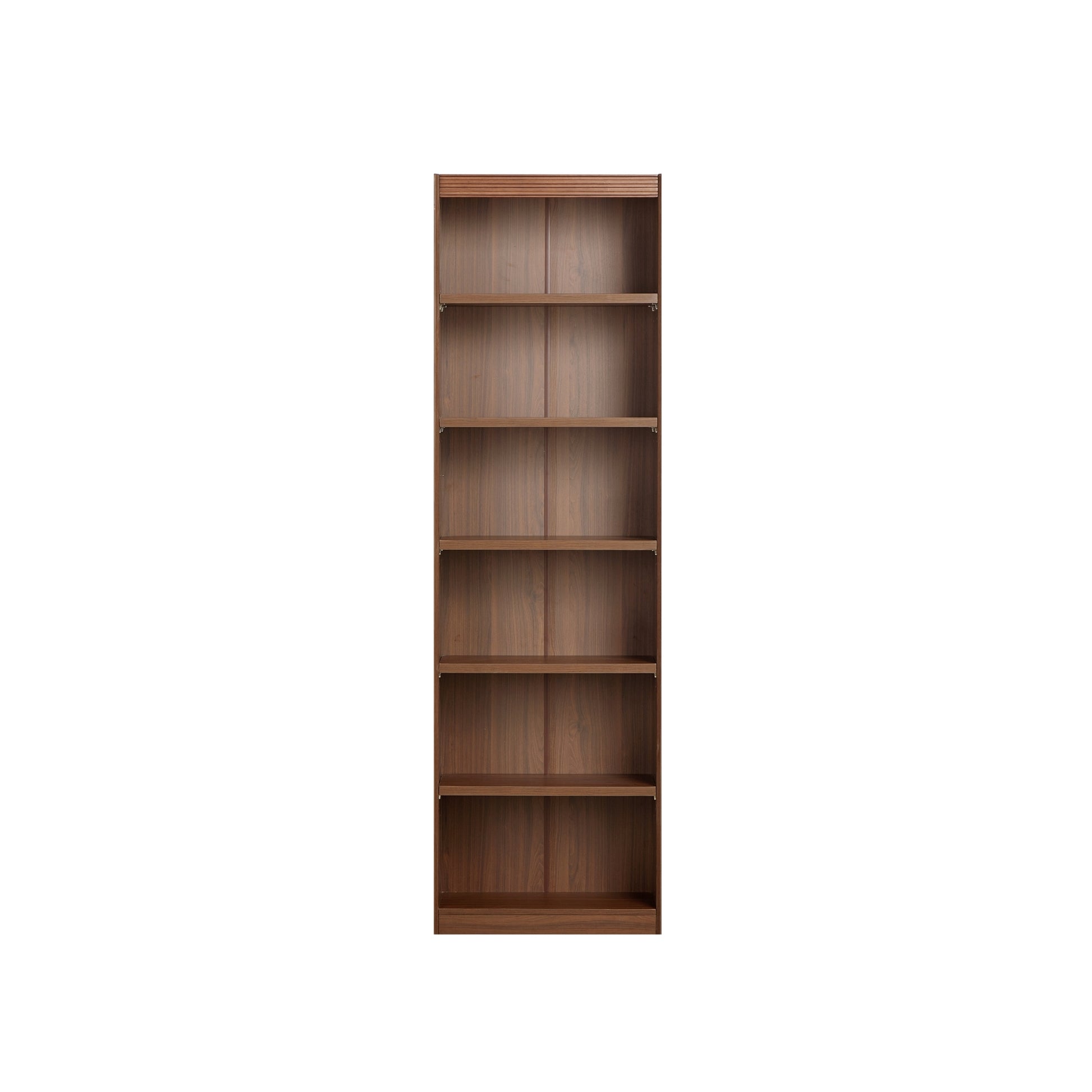 Linspire Ursula Storage Bookcase, Dark Wood