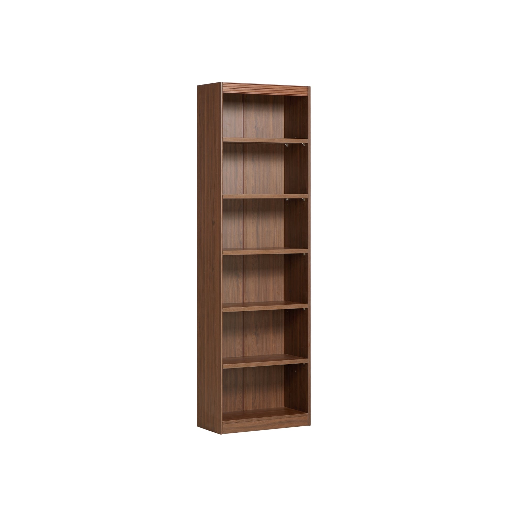 Linspire Ursula Storage Bookcase, Dark Wood