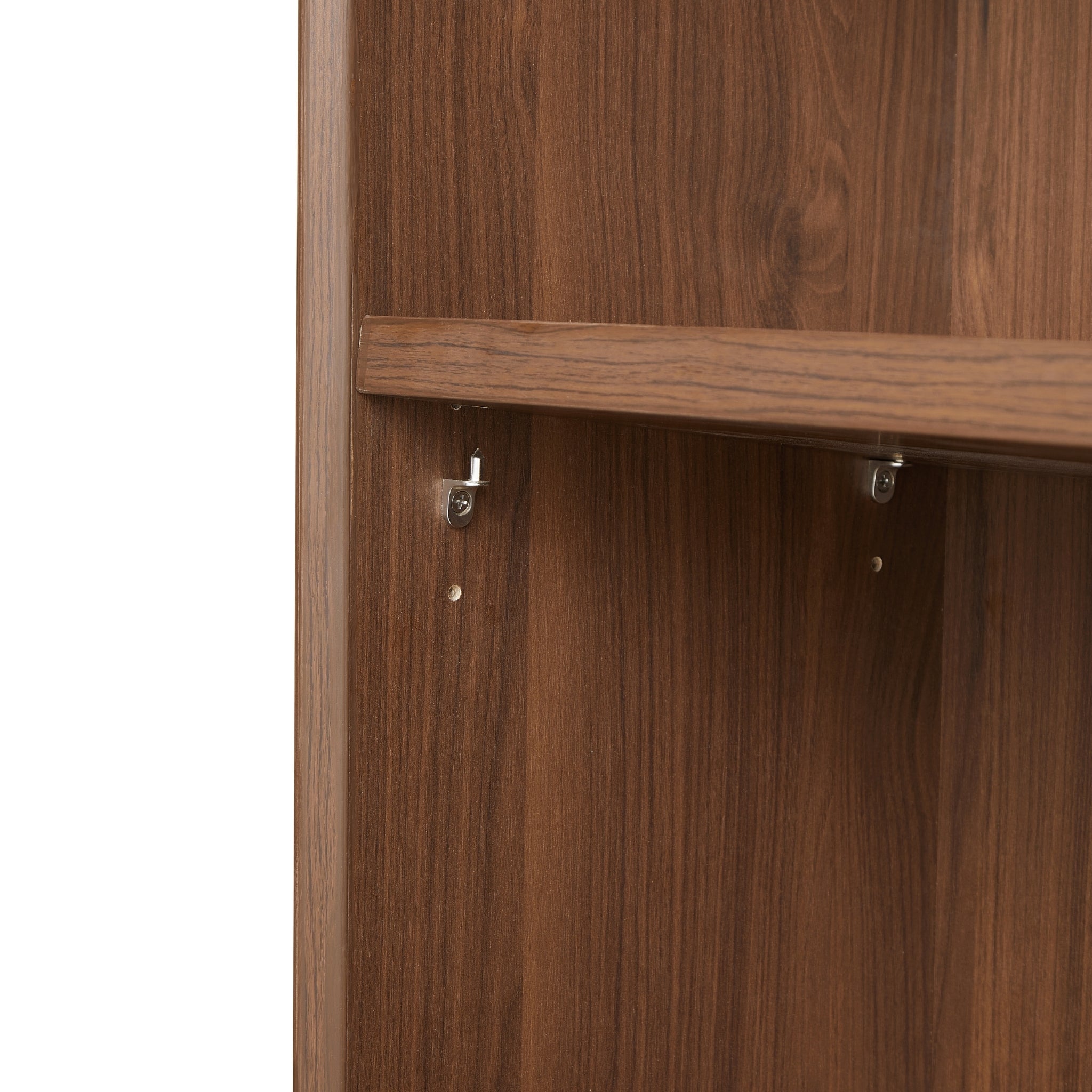 Linspire Ursula Storage Bookcase, Dark Wood