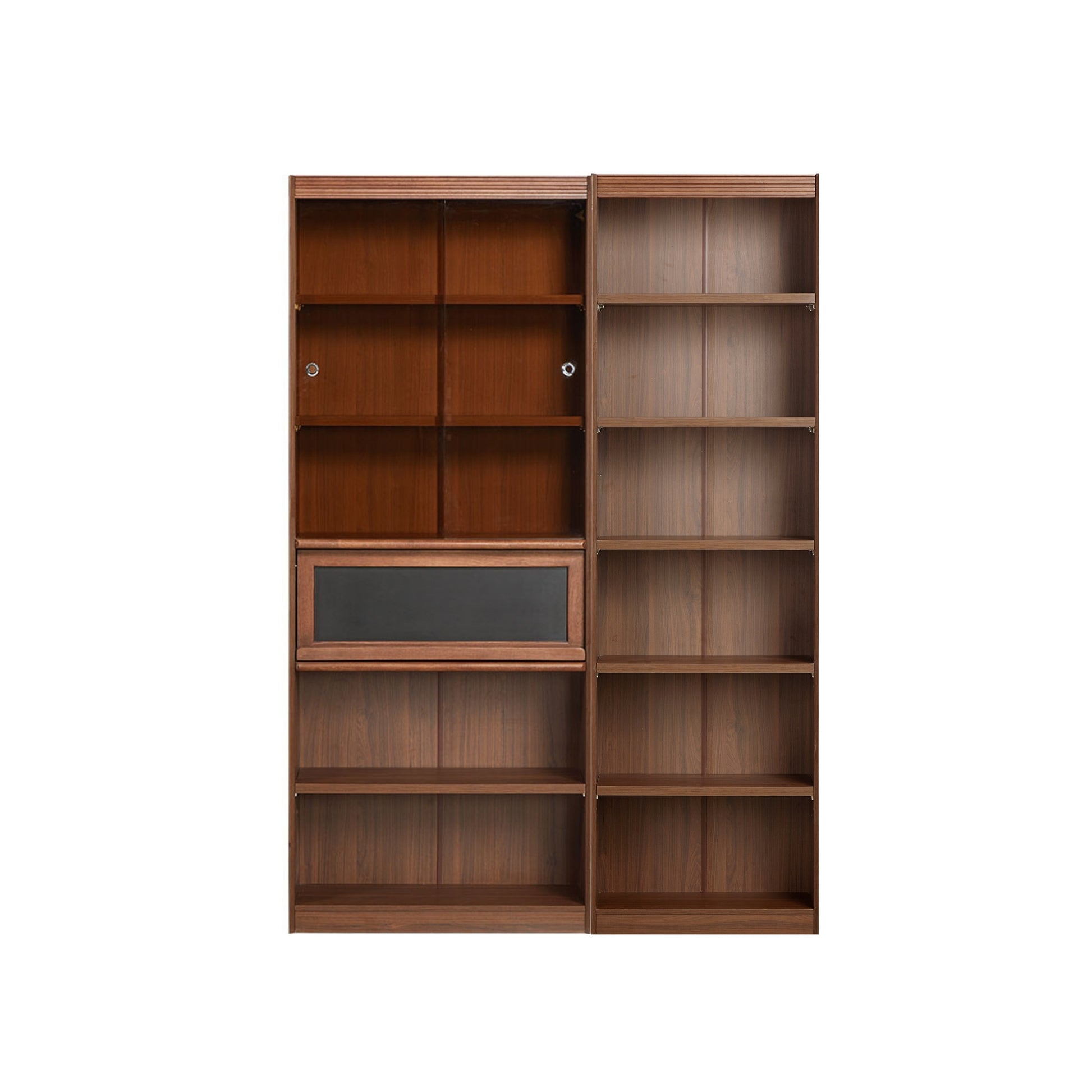 Linspire Ursula Modular Bookcase Combination, Dark Wood