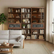 Linspire Ursula Modular Bookcase Combination, Large, Dark Wood