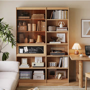 Linspire Ursula Modular Bookcase Combination, Natural Wood