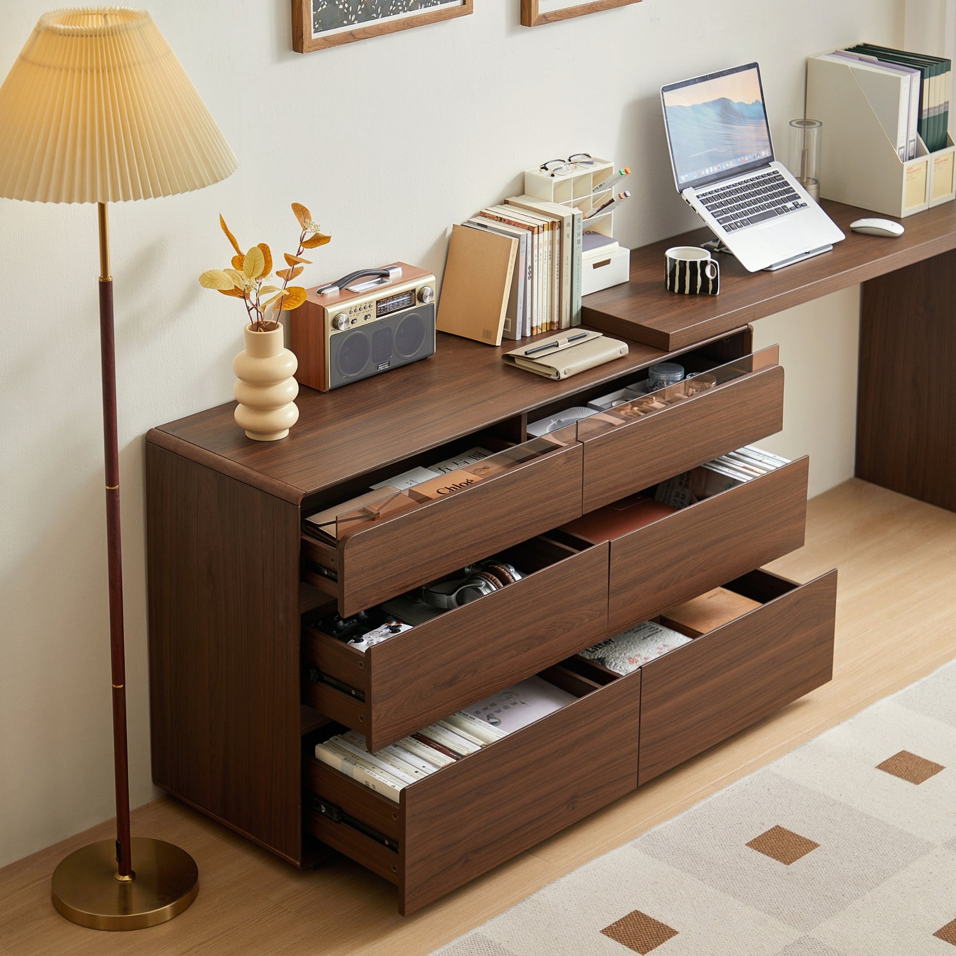 Linspire Ursula Dressing Table with 6 Drawers