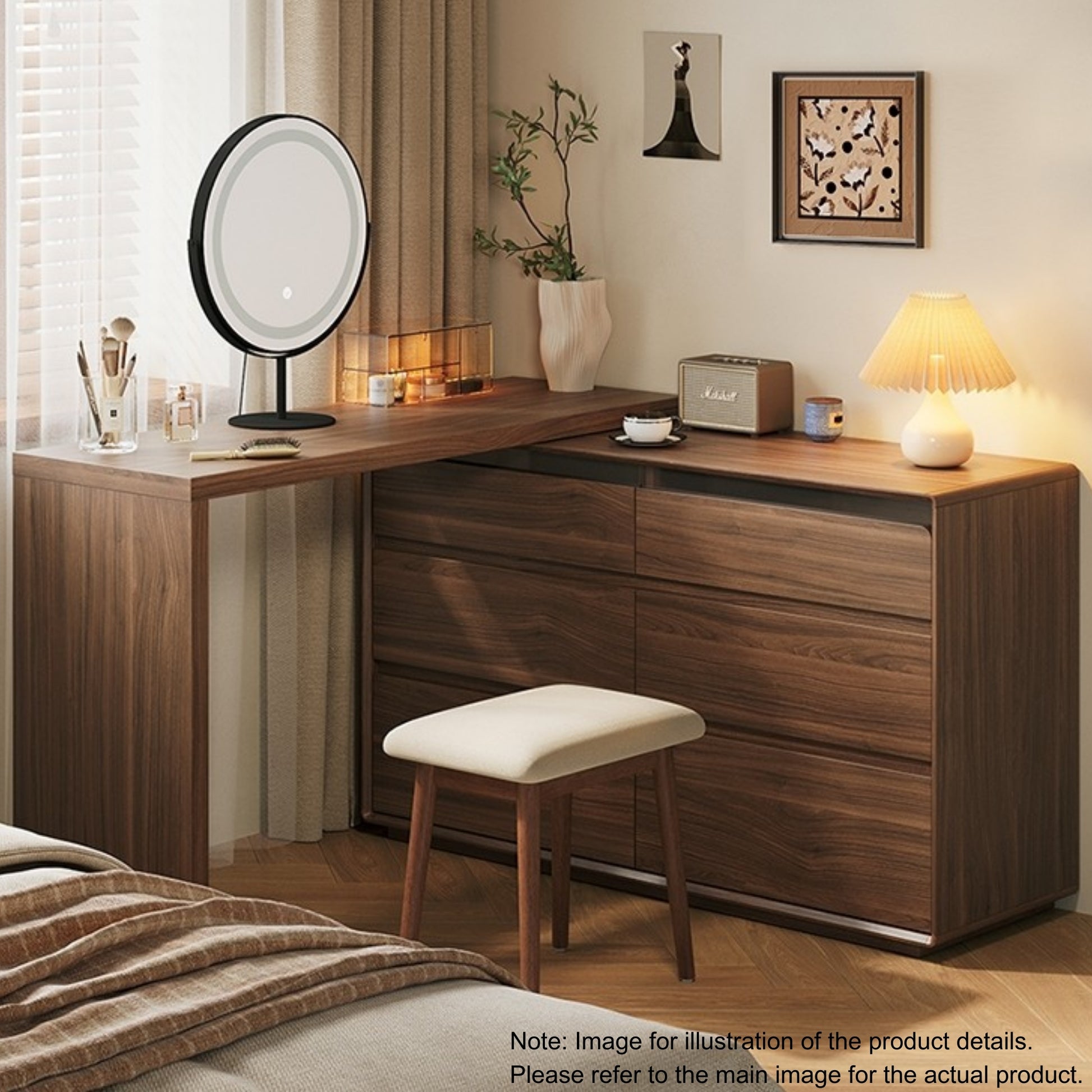 Linspire Ursula Dressing Table with 9 Drawers