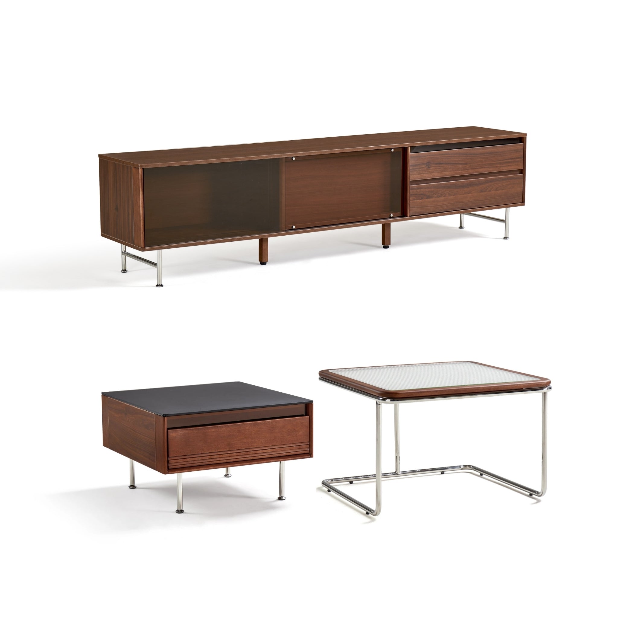 Linspire Ursula Entertainment Unit with Coffee Table Set, W200cm