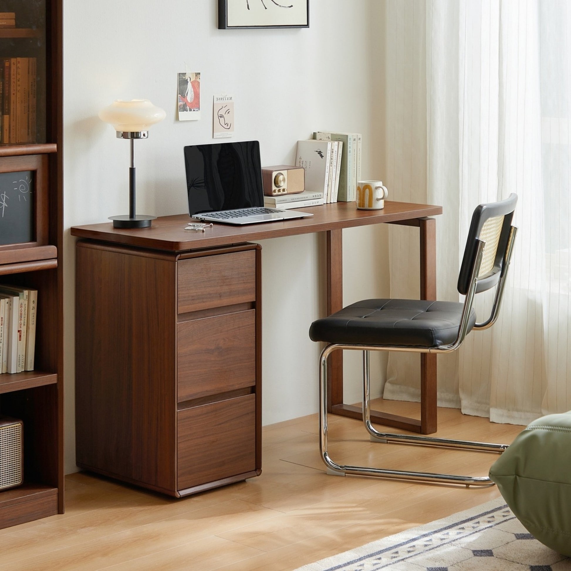 Linspire Ursula Office Desk with Drawers, W120cm